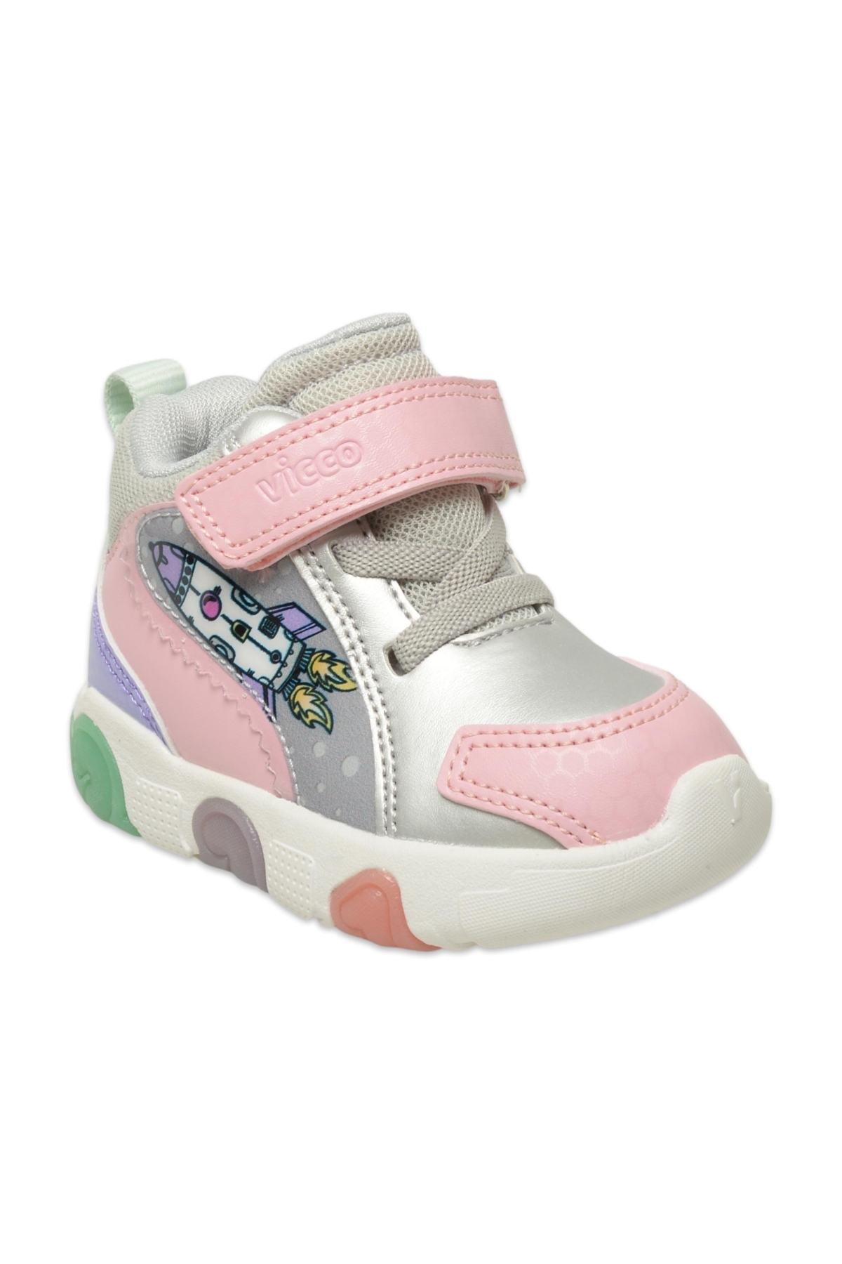 946.P25K.411 Rocky Bebe Işıklı Phylon Pudra Erkek Çocuk Spor Ayakkabı - Görsel 2