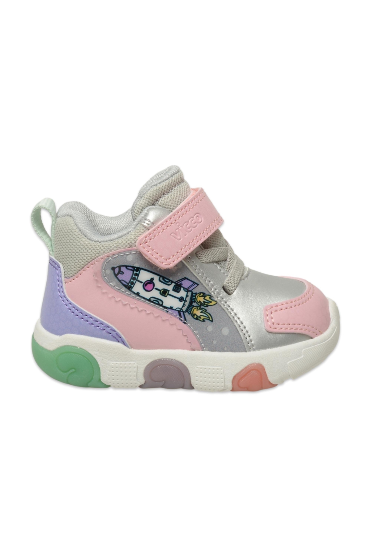 946.P25K.411 Rocky Bebe Işıklı Phylon Pudra Erkek Çocuk Spor Ayakkabı - Görsel 3