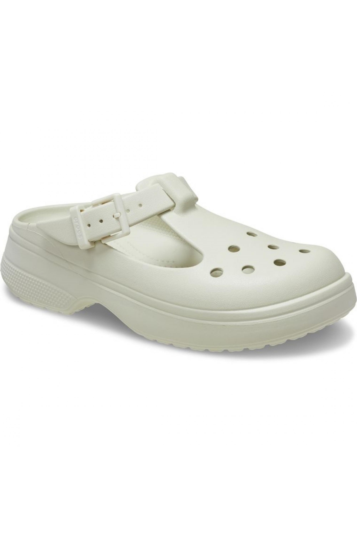 210581 Classic Mary Jane Clog Beyaz Unisex Terlik - Görsel 2