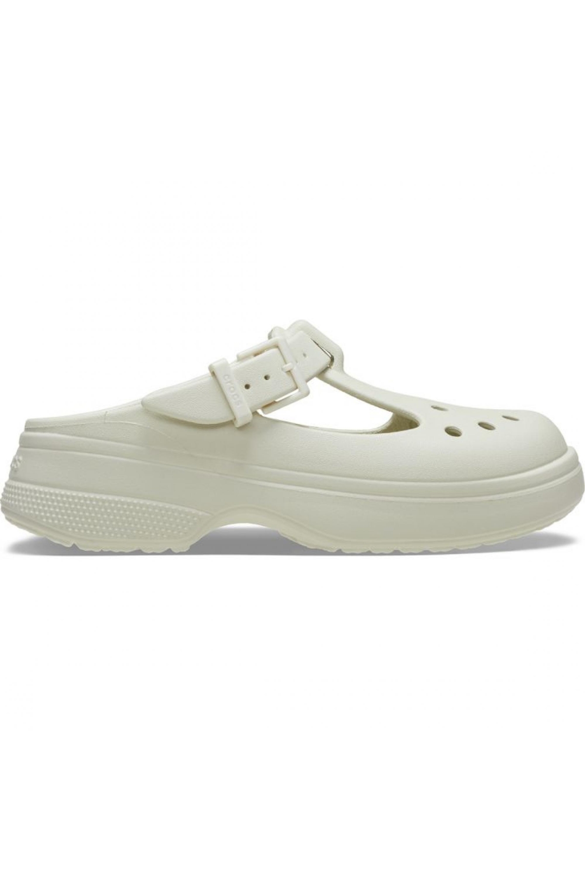 210581 Classic Mary Jane Clog Beyaz Unisex Terlik - Görsel 3