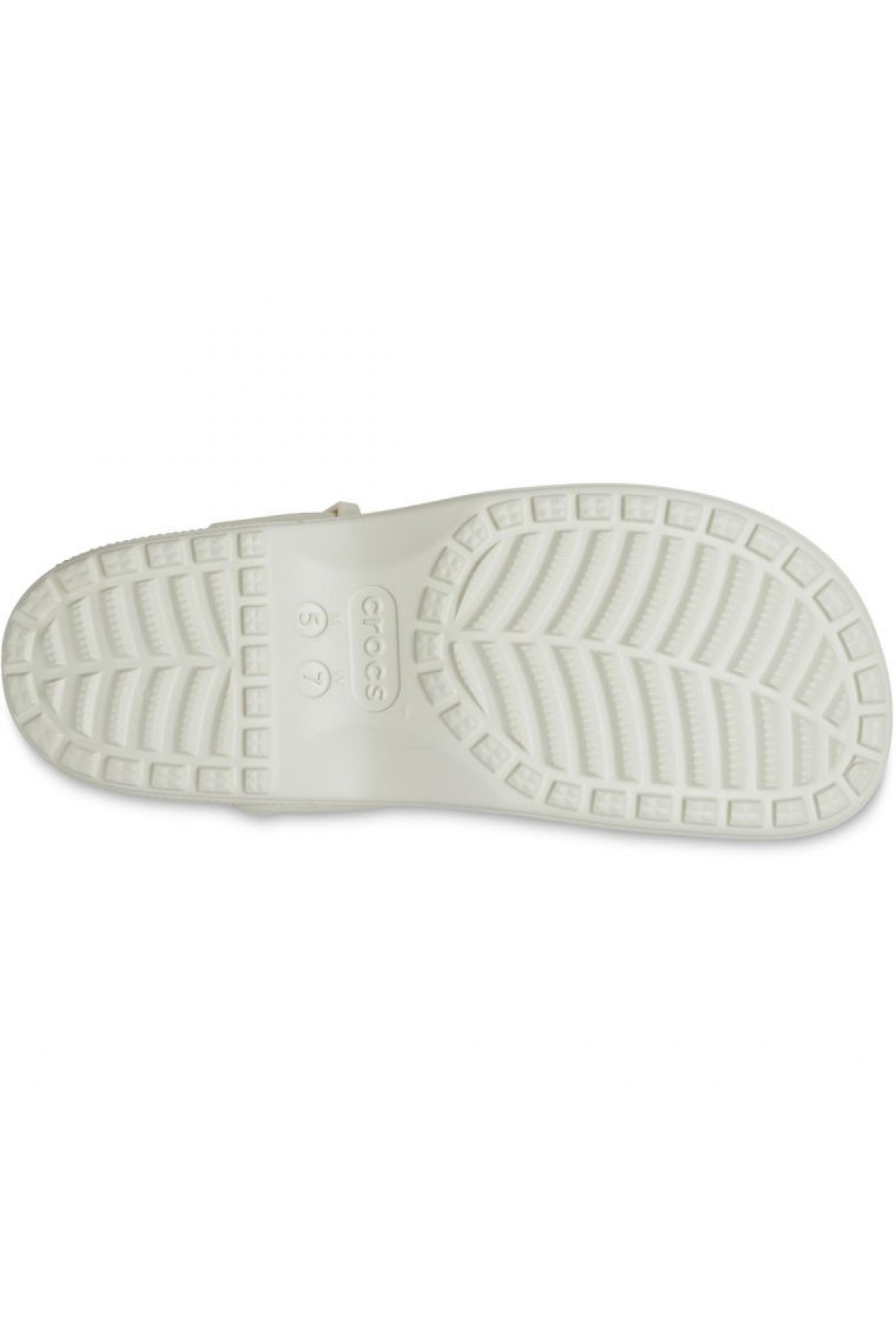 210581 Classic Mary Jane Clog Beyaz Unisex Terlik - Görsel 6