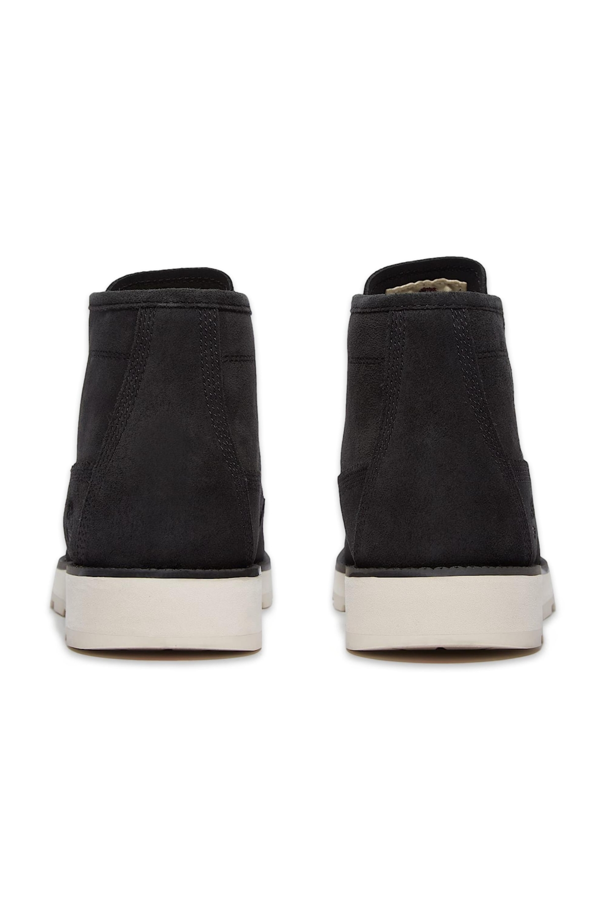 Tb0A6Cep Britton Mills Mid Lace Up Chukka Boot Süet Siyah Erkek Bot - Görsel 5