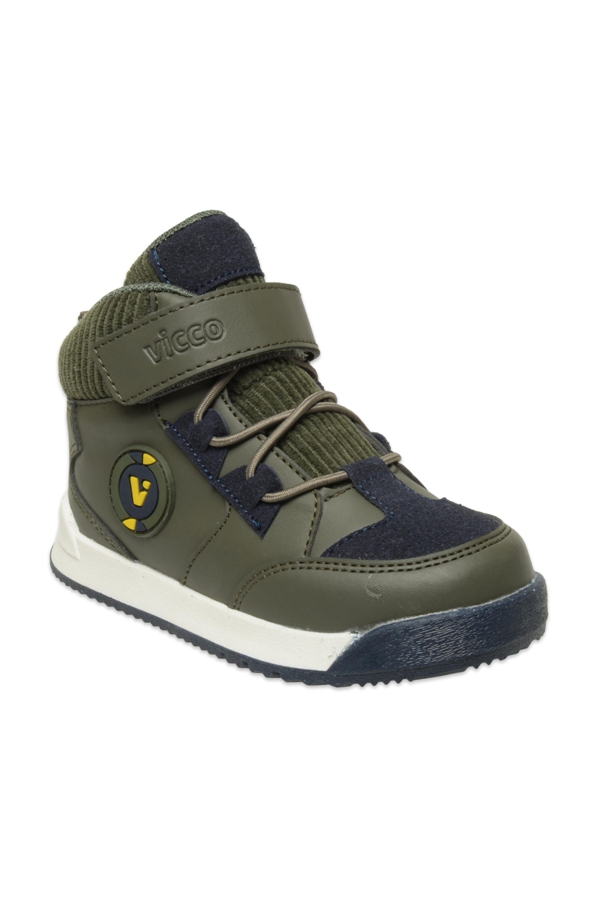 946.B24K413 Hippi Bebe Haki Erkek Çocuk Bot - Görsel 2