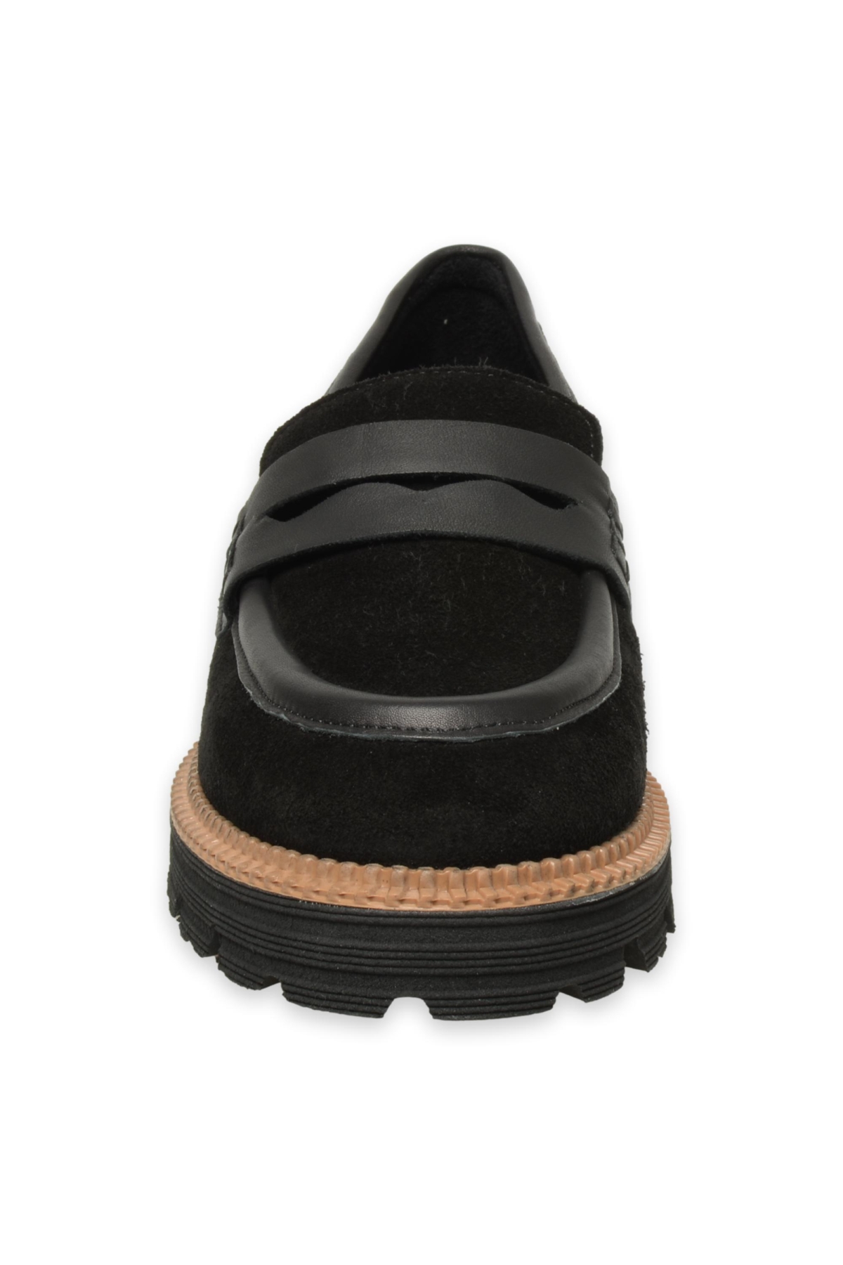 D24Ka-3195Z Günlük Siyah Kadın Ayakkabı - Görsel 4