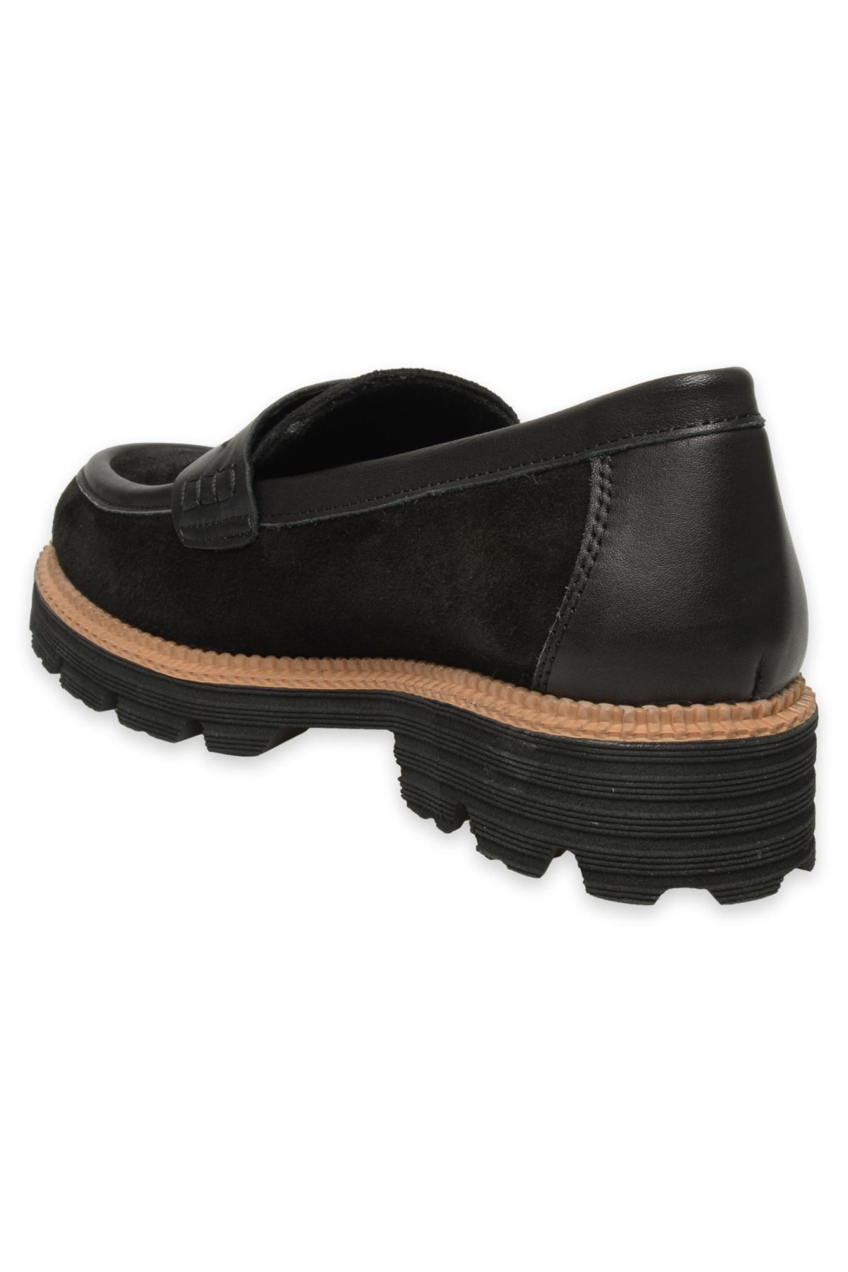 D24Ka-3195Z Günlük Siyah Kadın Ayakkabı - Görsel 5