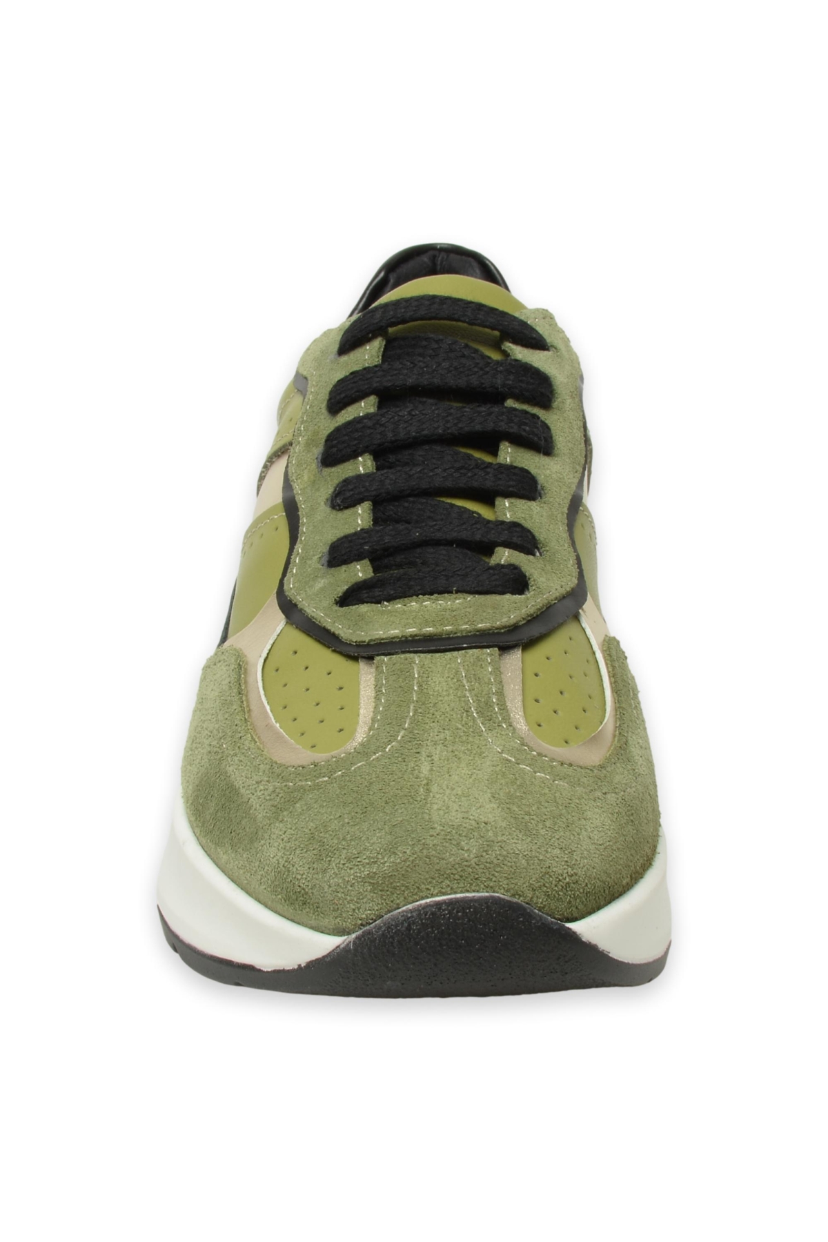 D24Ka-315 Günlük Haki Kadın Spor Ayakkabı - Görsel 4