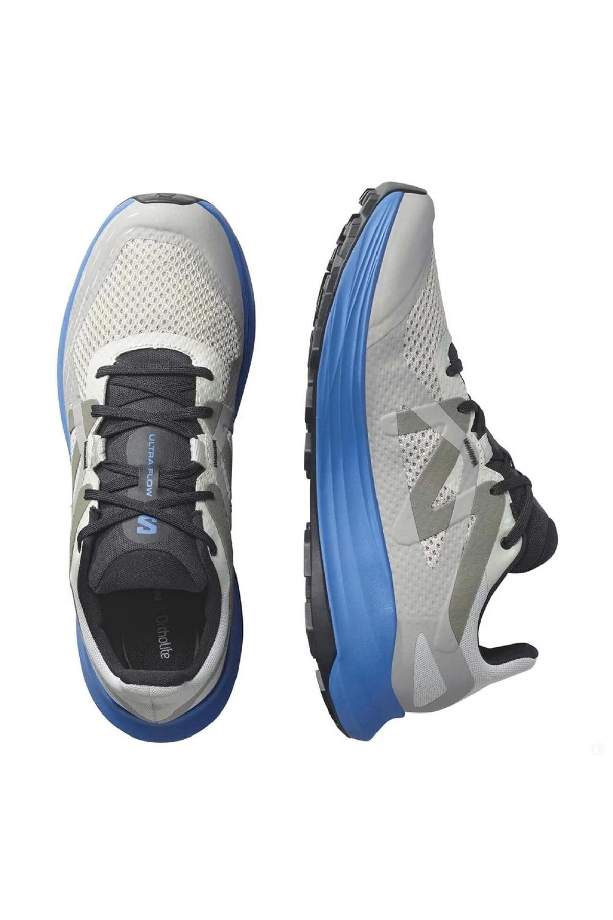 475253 Ultra Flow Patika Koşusu Gri Erkek Spor Ayakkabı - Görsel 4