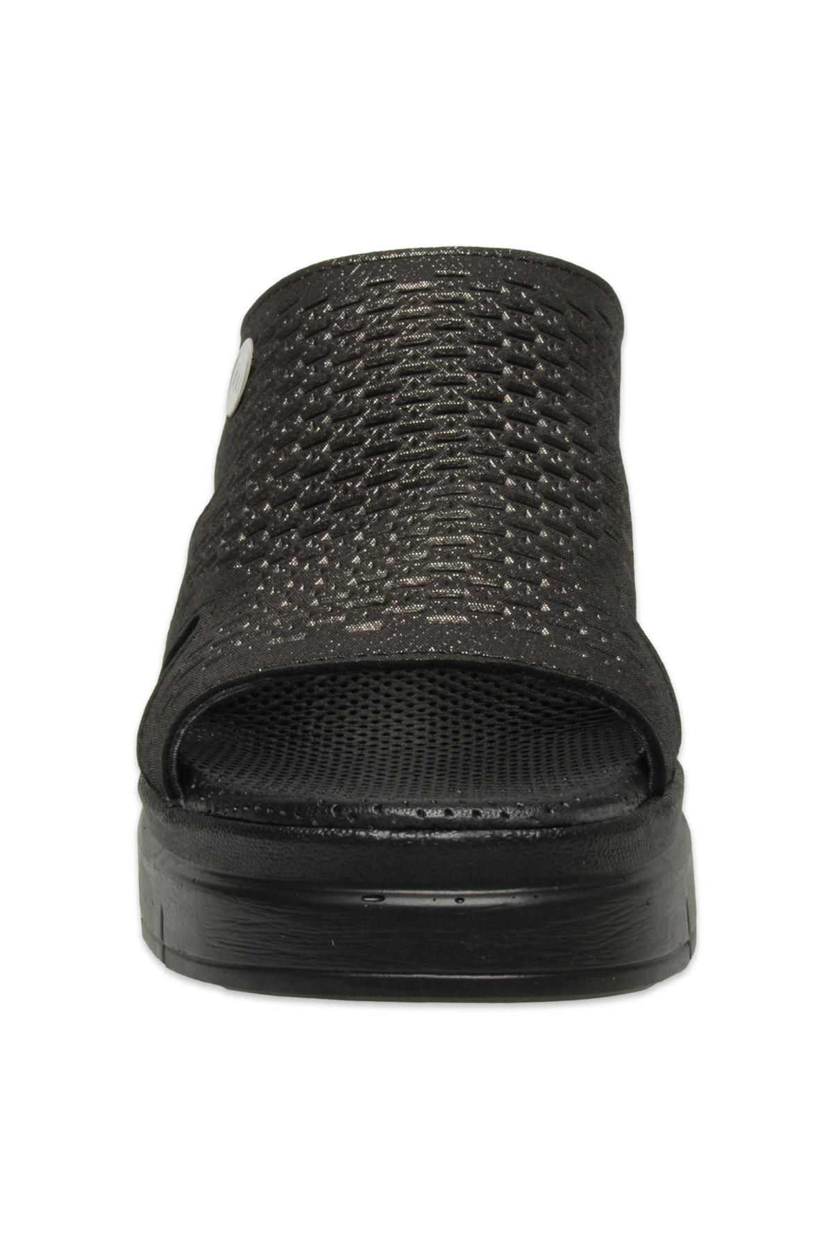 D25Yt-1415 Günlük Metalik Kadın Terlik - Görsel 4