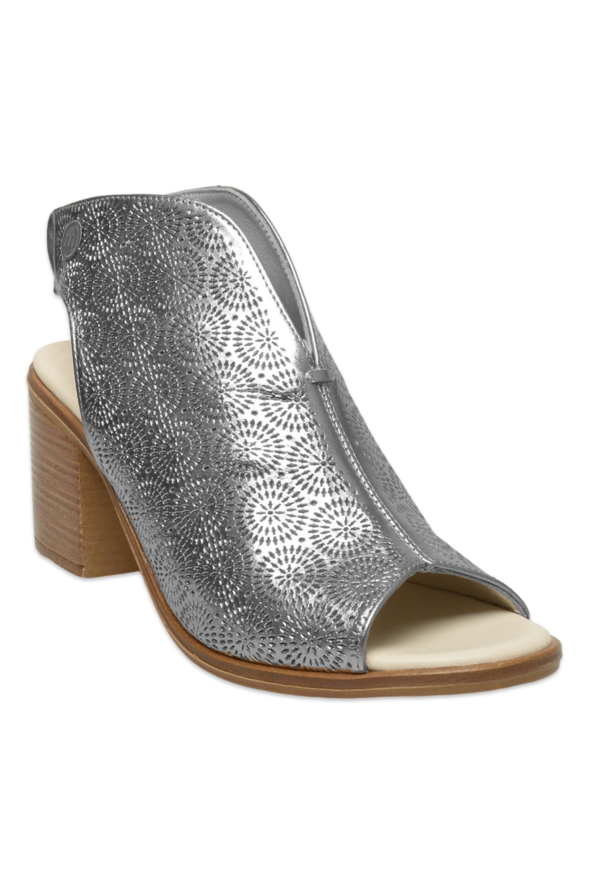 D25Ys-2915 Günlük Kalin Topuklu Bakır Kadın Sandalet - Görsel 2