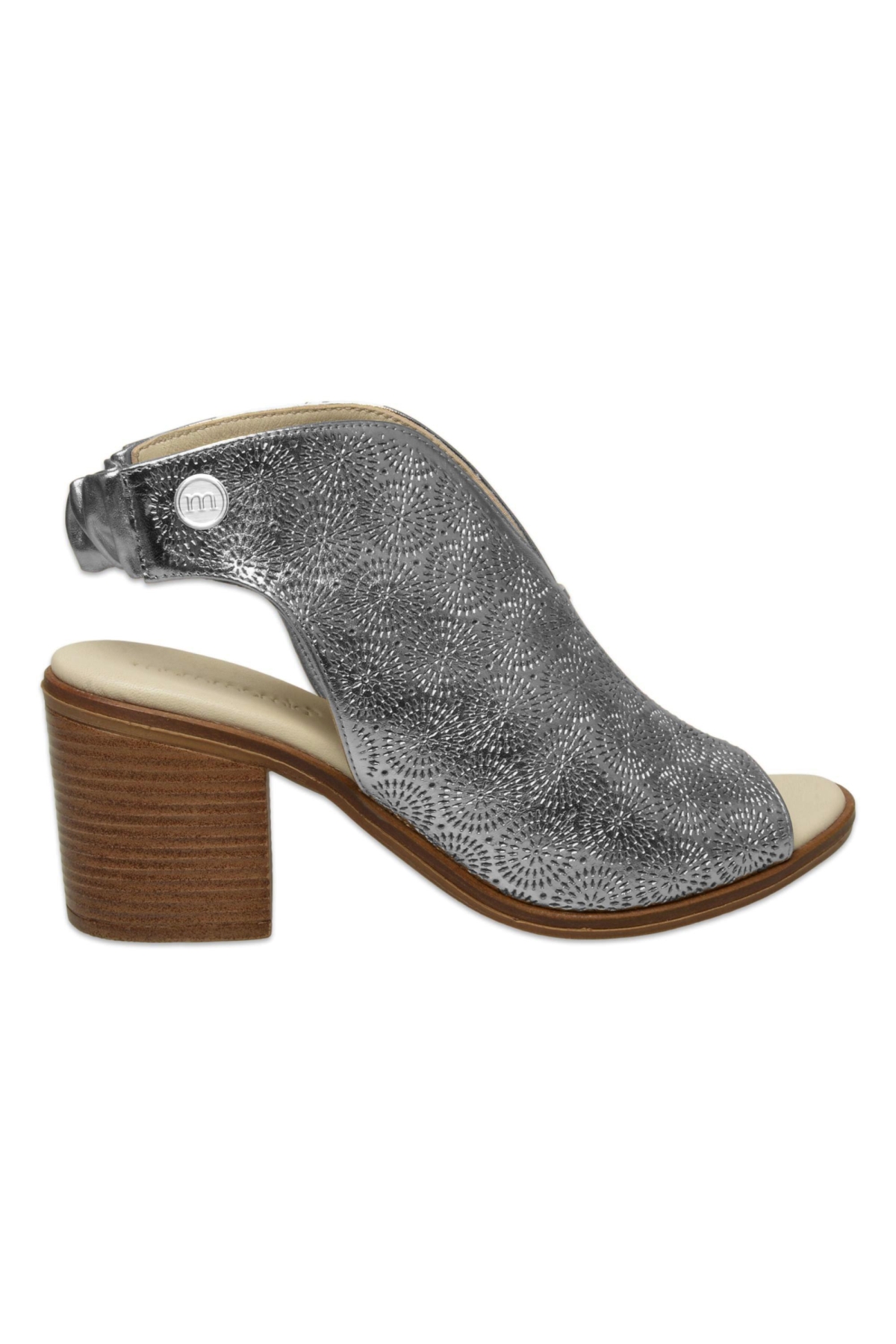 D25Ys-2915 Günlük Kalin Topuklu Bakır Kadın Sandalet - Görsel 3
