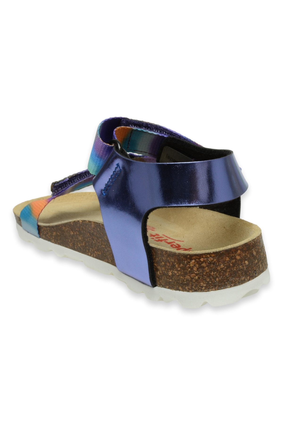 000116-P Fussbettpantoffel Lila Çocuk Sandalet - Görsel 5