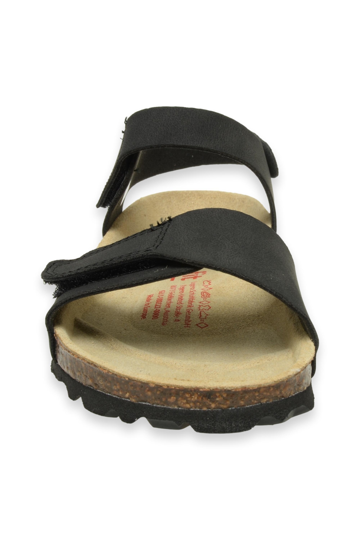 000122 Unisex Siyah Unisex Sandalet - Görsel 4