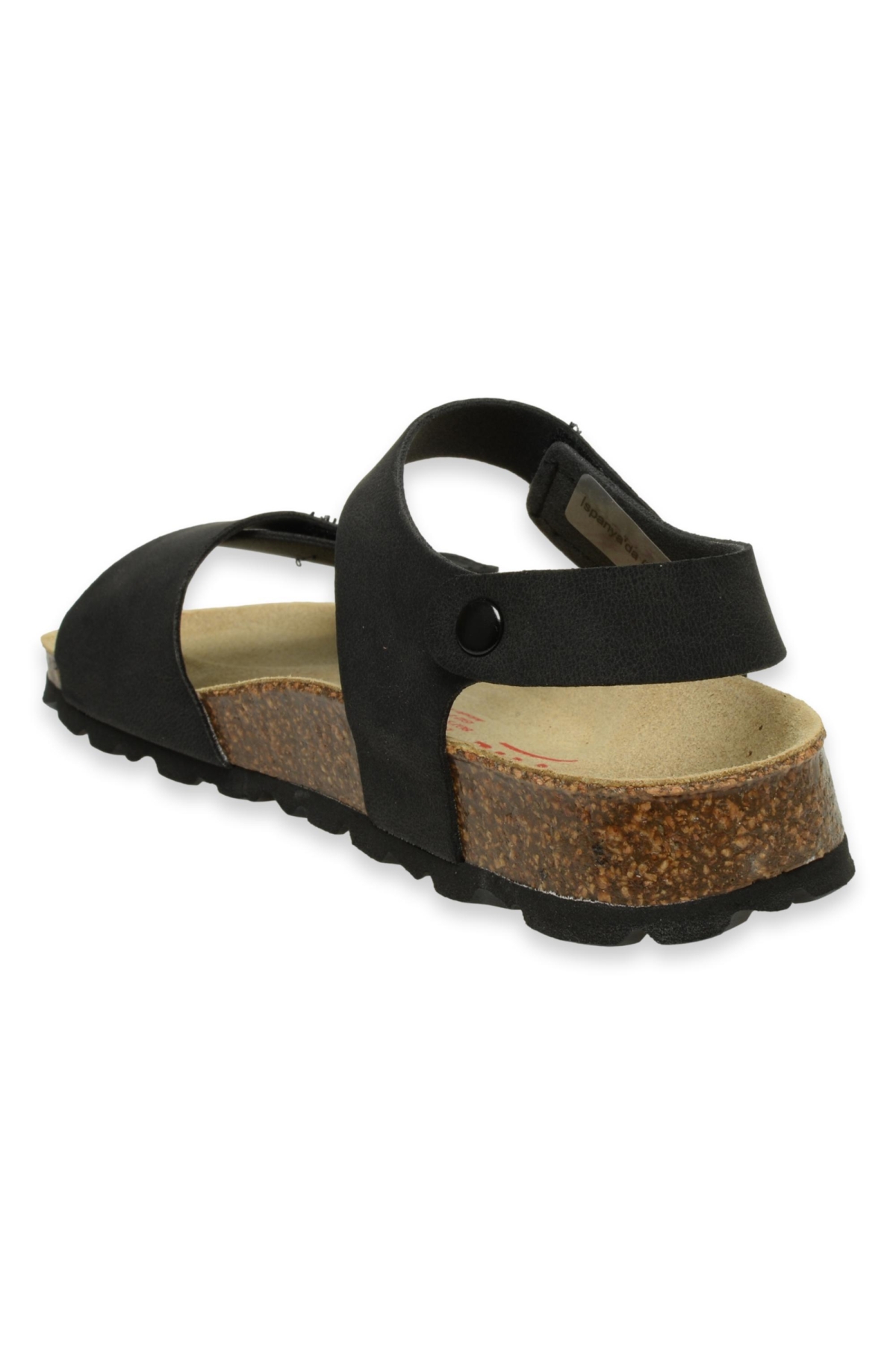 000122 Unisex Siyah Unisex Sandalet - Görsel 5