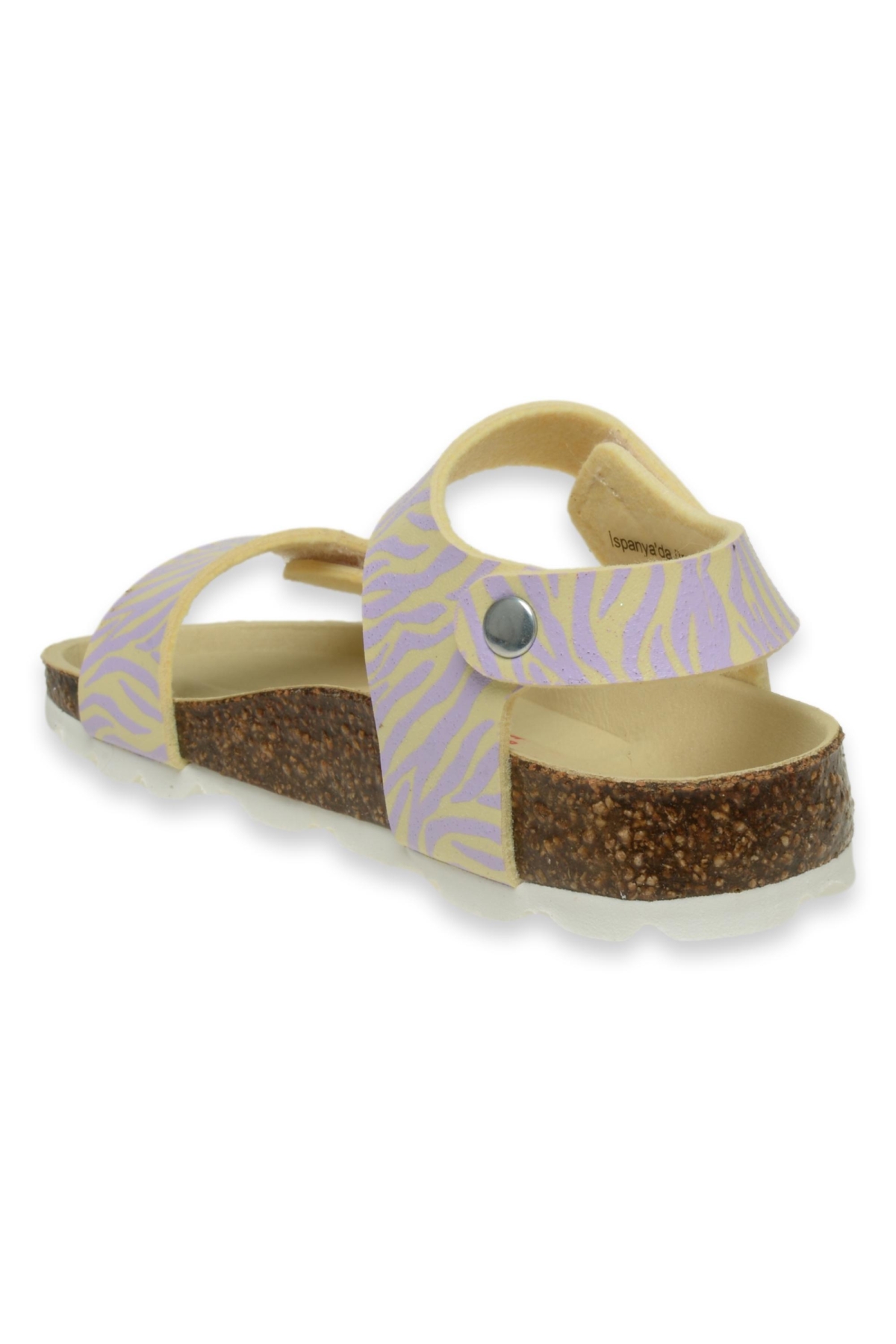000123 P Kiz Çocuk Lila Kız Çocuk Sandalet - Görsel 5