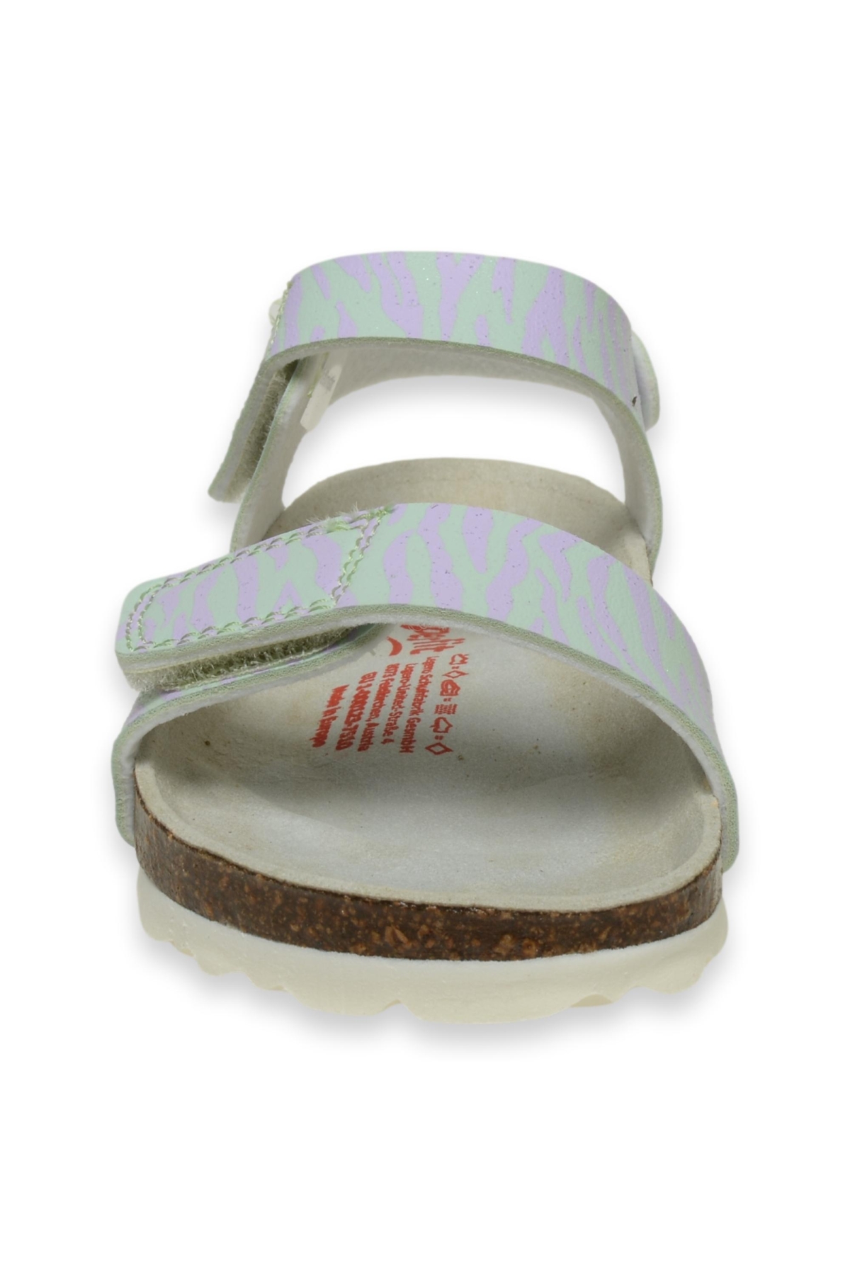 000123 F Kiz Çocuk Açık Yeşil Kız Çocuk Sandalet - Görsel 4