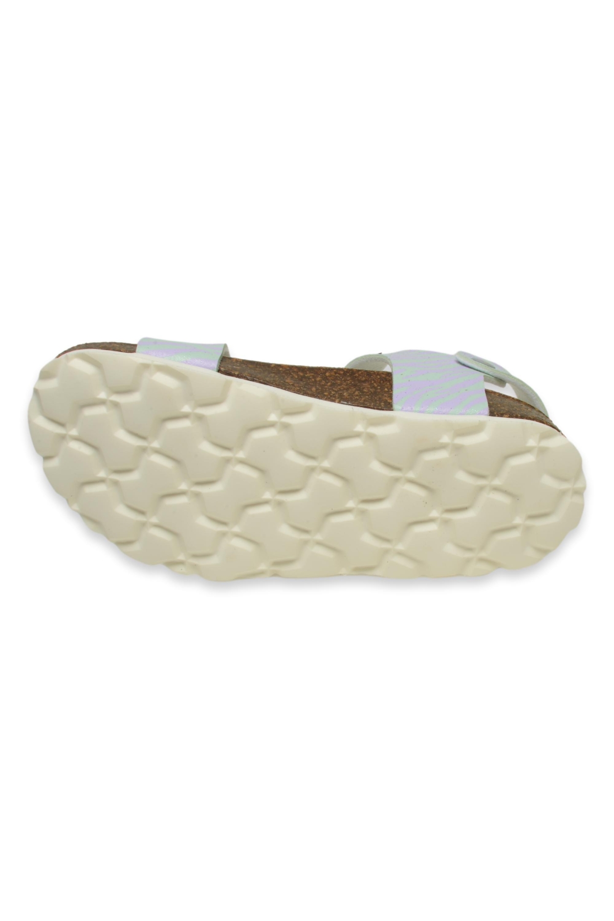 000123 F Kiz Çocuk Açık Yeşil Kız Çocuk Sandalet - Görsel 6