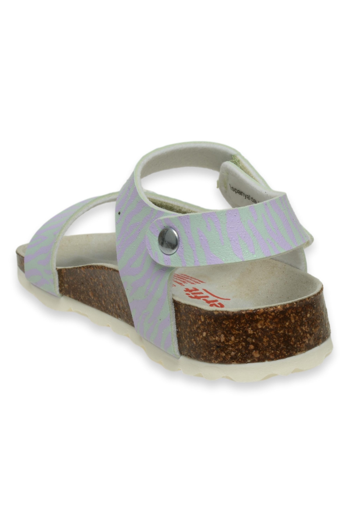 000123 P Kiz Çocuk Açık Yeşil Kız Çocuk Sandalet - Görsel 5