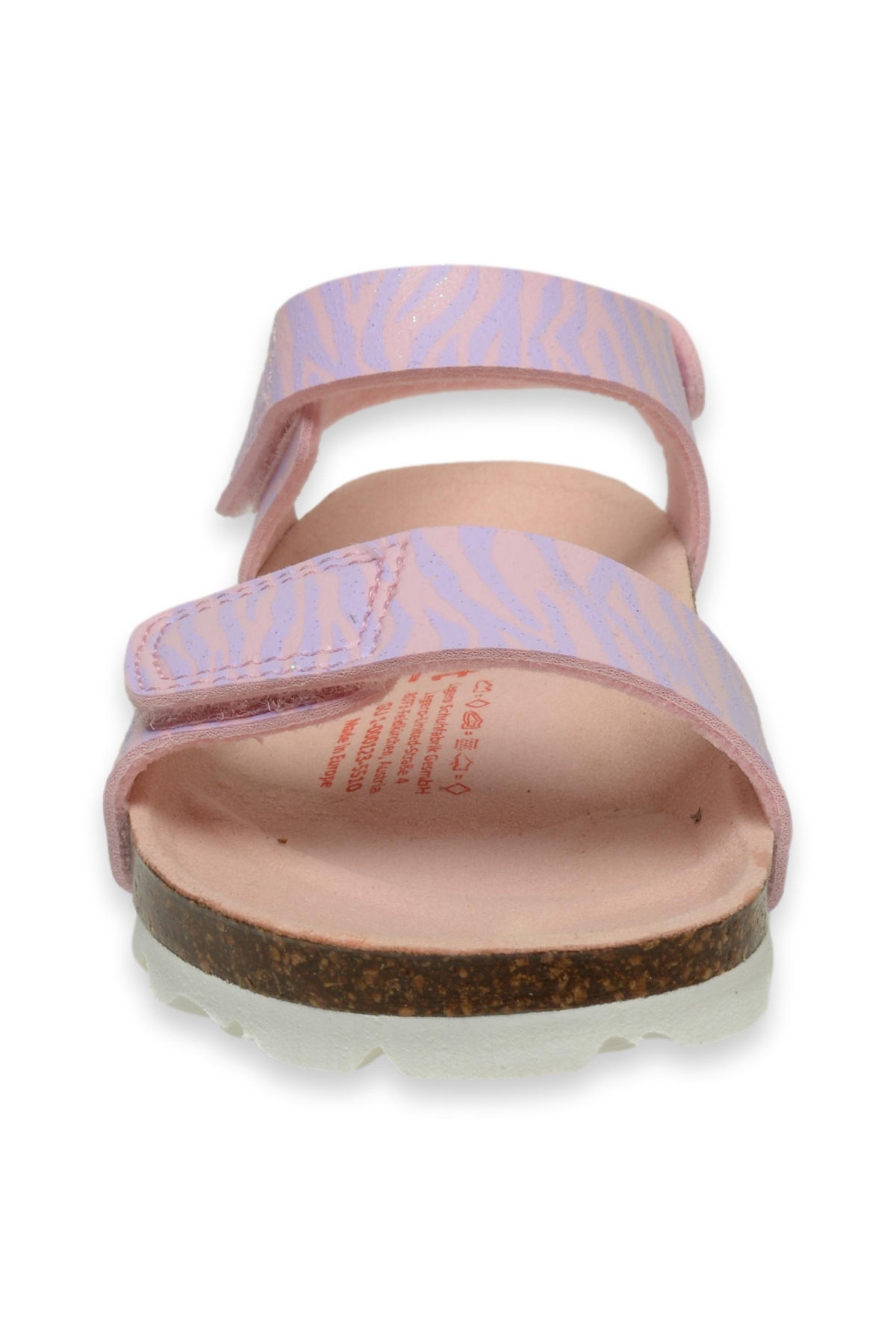 000123 P Kiz Çocuk Pembe Kız Çocuk Sandalet - Görsel 4