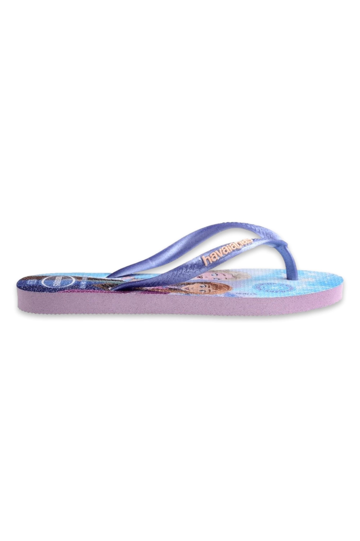 4123328 Kids Slim Princess Parmak Arası Açık Mavi Kız Çocuk Terlik - Görsel 2