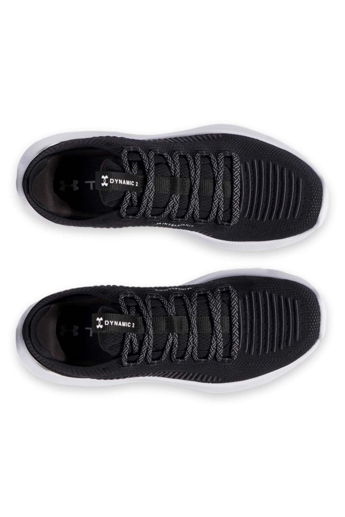 3028076 Ua Dynamic 2 Günlük Siyah-Beyaz Erkek Spor Ayakkabı - Görsel 4