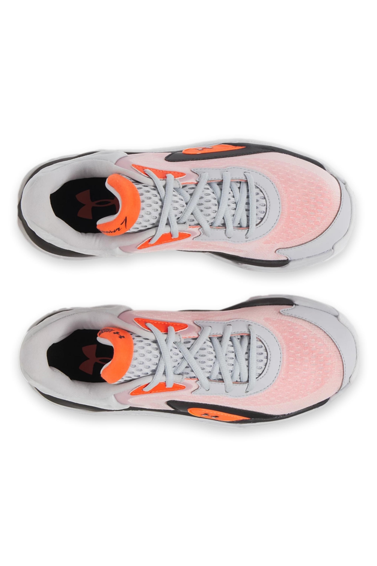 3028461 Ua Spawn 7 Basketbol Pembe Erkek Spor Ayakkabı - Görsel 4