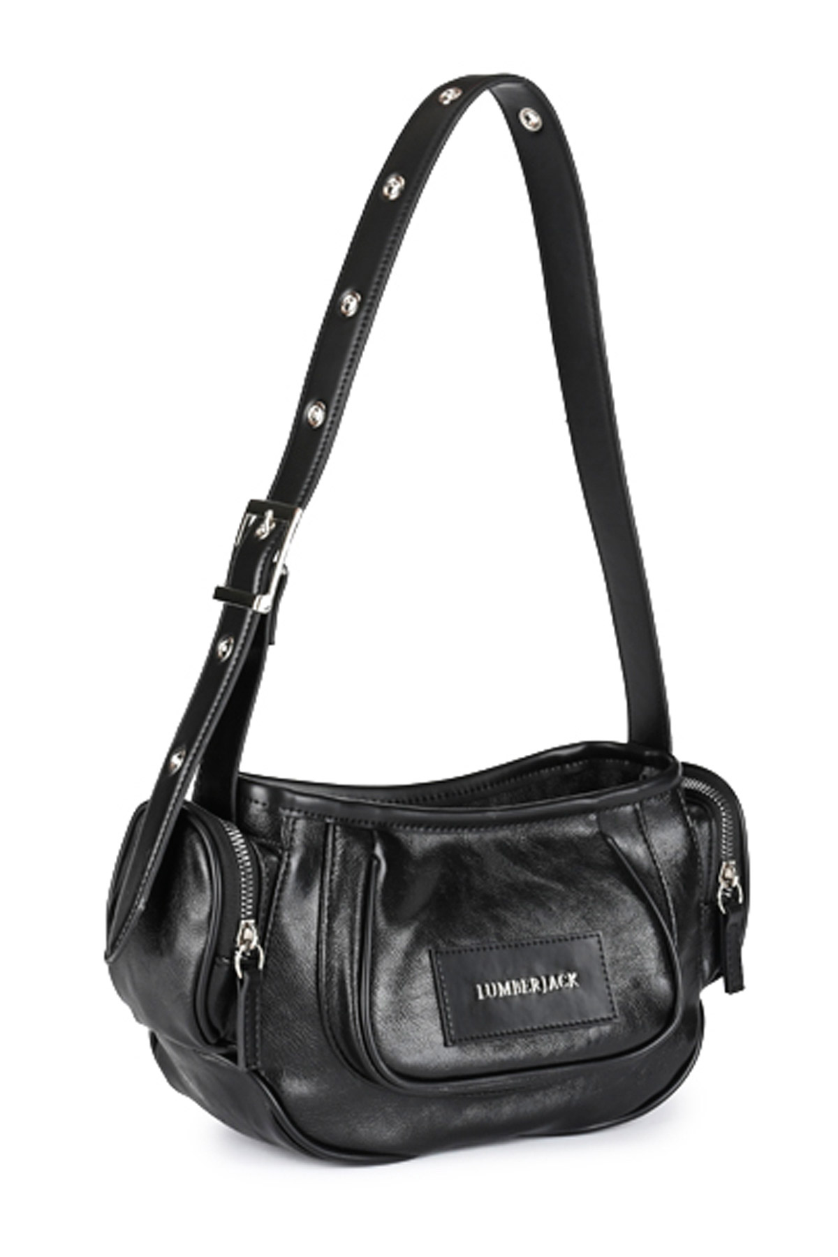Lumberjack YKM CKGZ OMZ 5PR Siyah Kadın Omuz Çantası 102042343