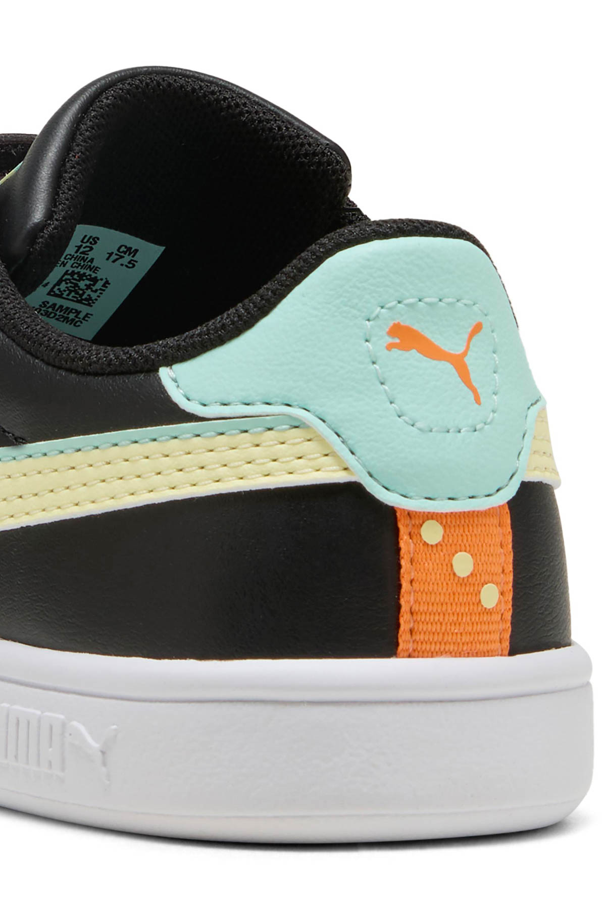 Puma Smash 3.0 Playdate V Siyah Erkek Çocuk Sneaker - Görsel 6