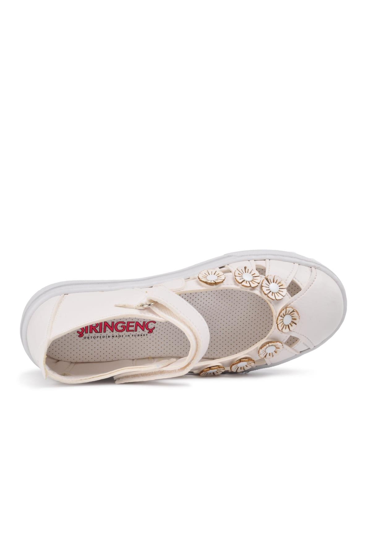 Şiringenç 210106 Beyaz Comfort Kız Çocuk Günlük Ayakkabı - Görsel 5