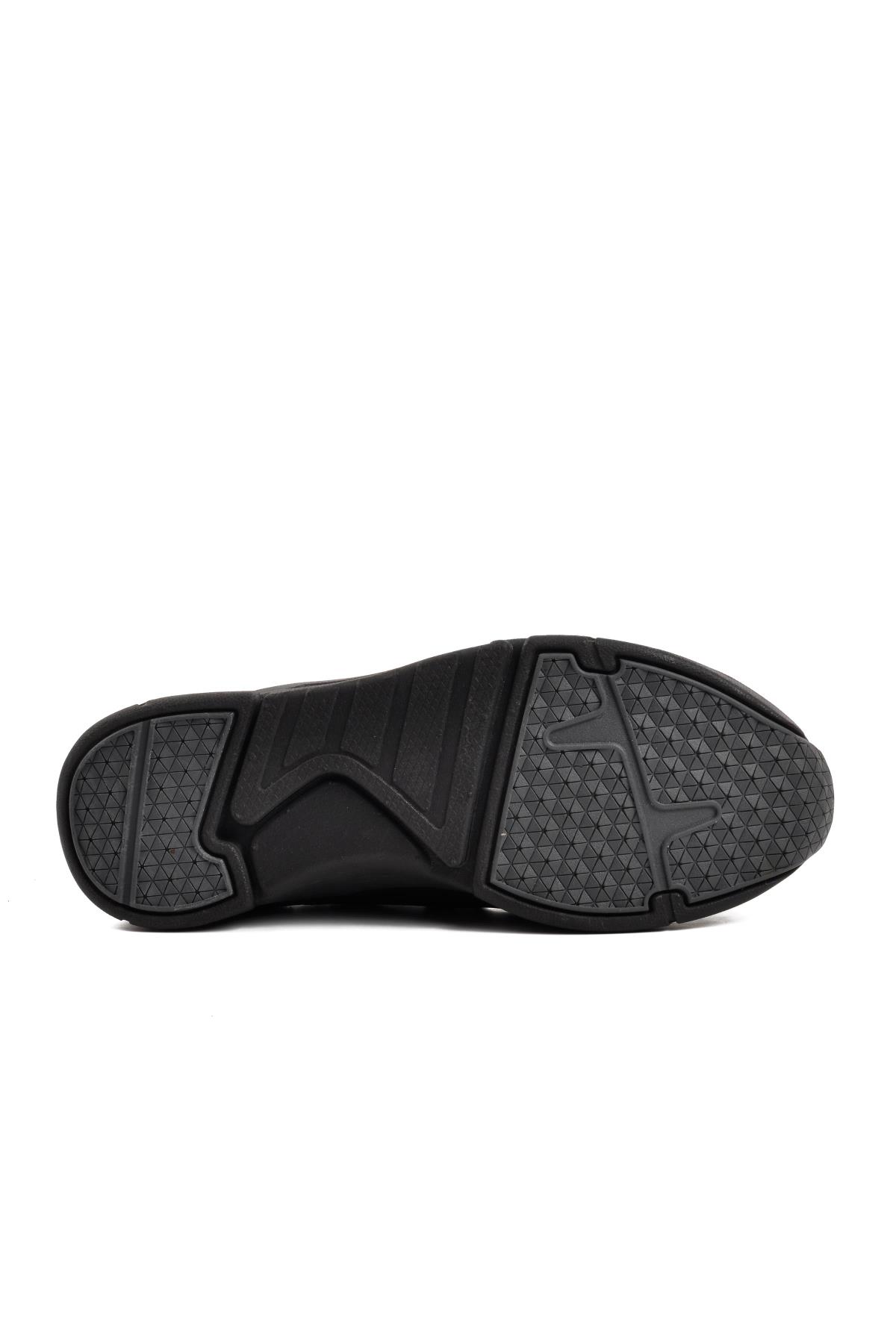 23410 Siyah Nubuk İçi Dışı Hakiki Deri Erkek Günlük Ayakkabı - Görsel 6
