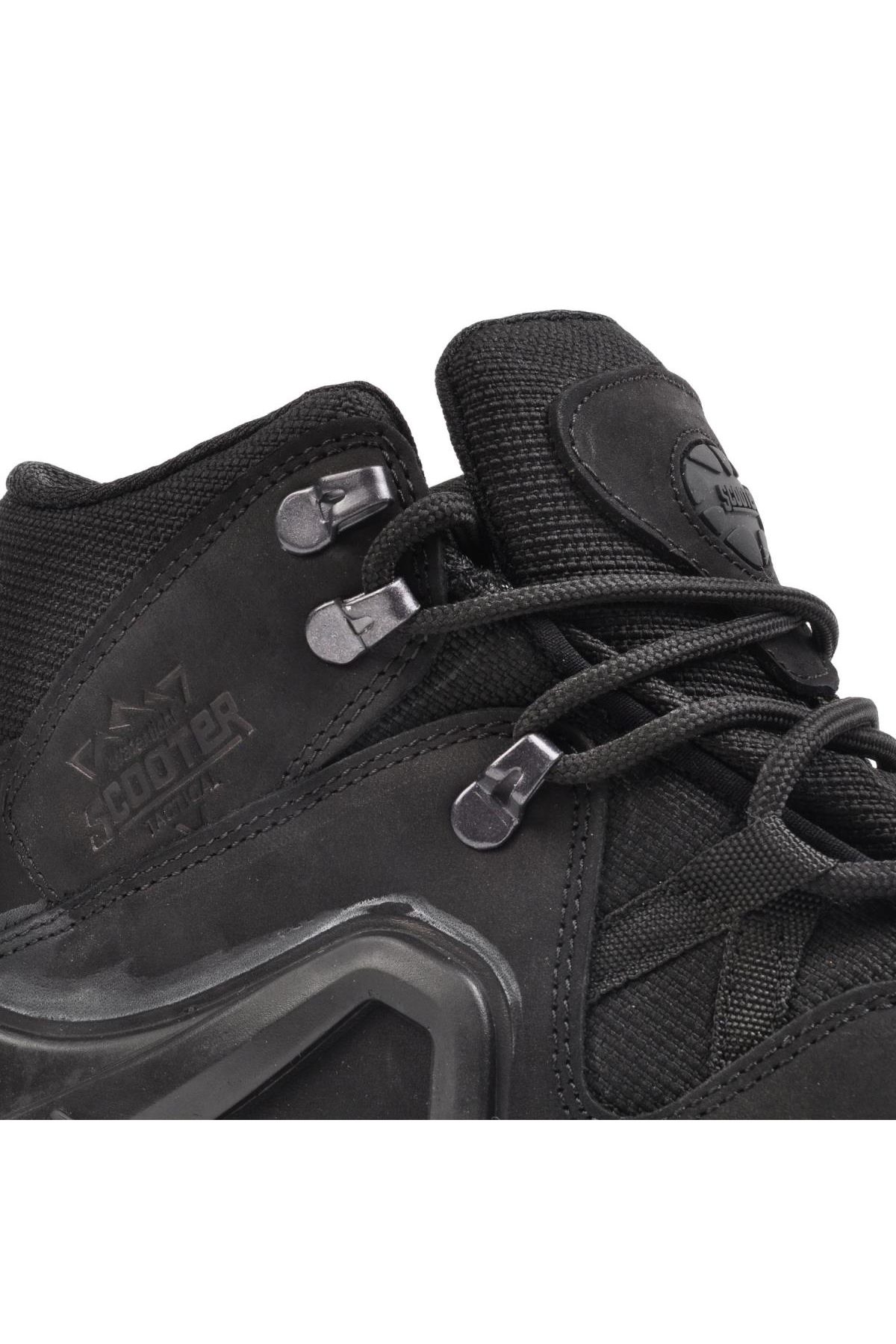 SCOOTER -P 1492 Siyah Nubuk Su Geçirmez Outdoor Bot - Görsel 4