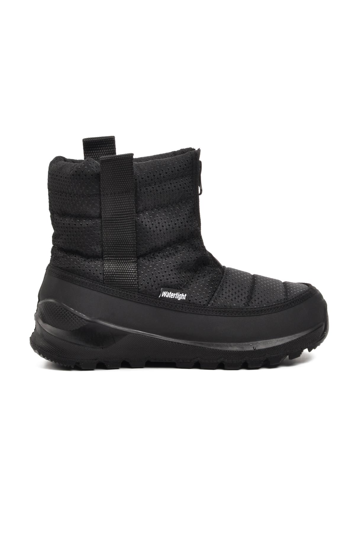 F7448-F Siyah İçi Kürklü Su Geçirmez Çocuk Kar Botu - Görsel 3