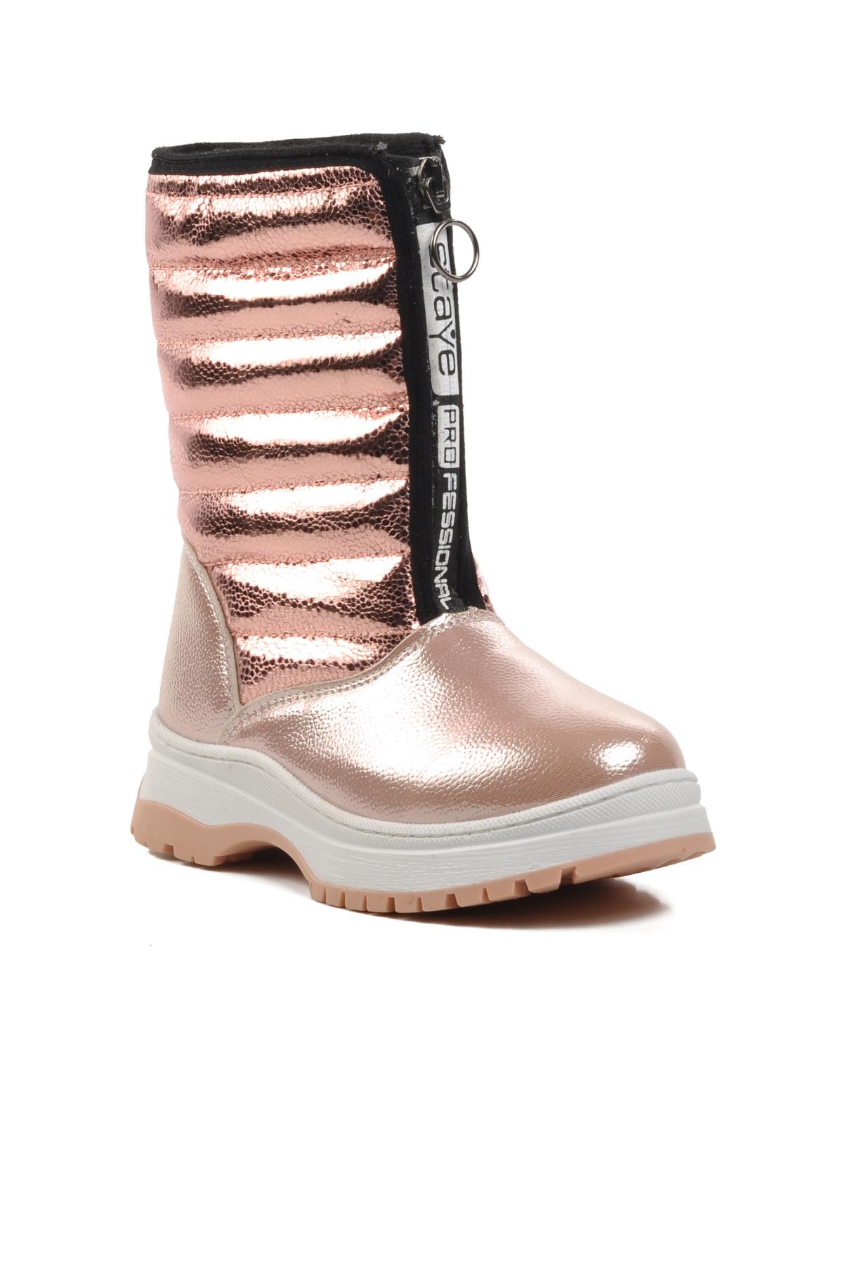 Staye-P Pudra İçi Polarlı Çocuk Kar Botu - Görsel 2