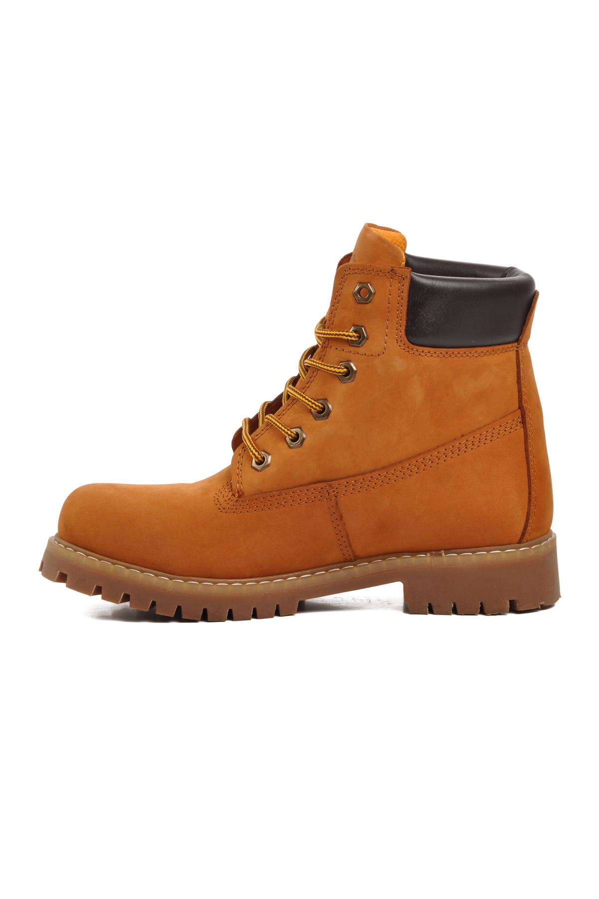 220262 Ayakmod Nubuk Hakiki Deri Erkek Worker Bot - Görsel 4