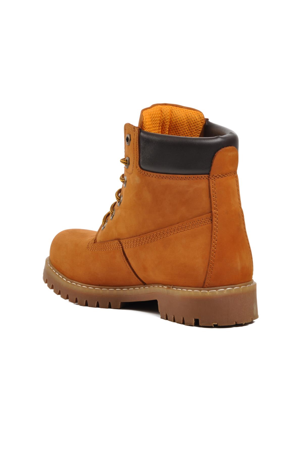 220262 Ayakmod Nubuk Hakiki Deri Erkek Worker Bot - Görsel 5