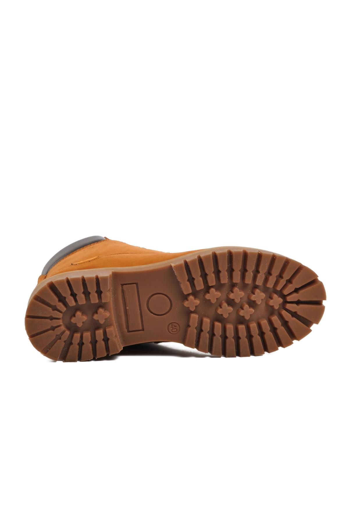 220262 Ayakmod Nubuk Hakiki Deri Erkek Worker Bot - Görsel 6