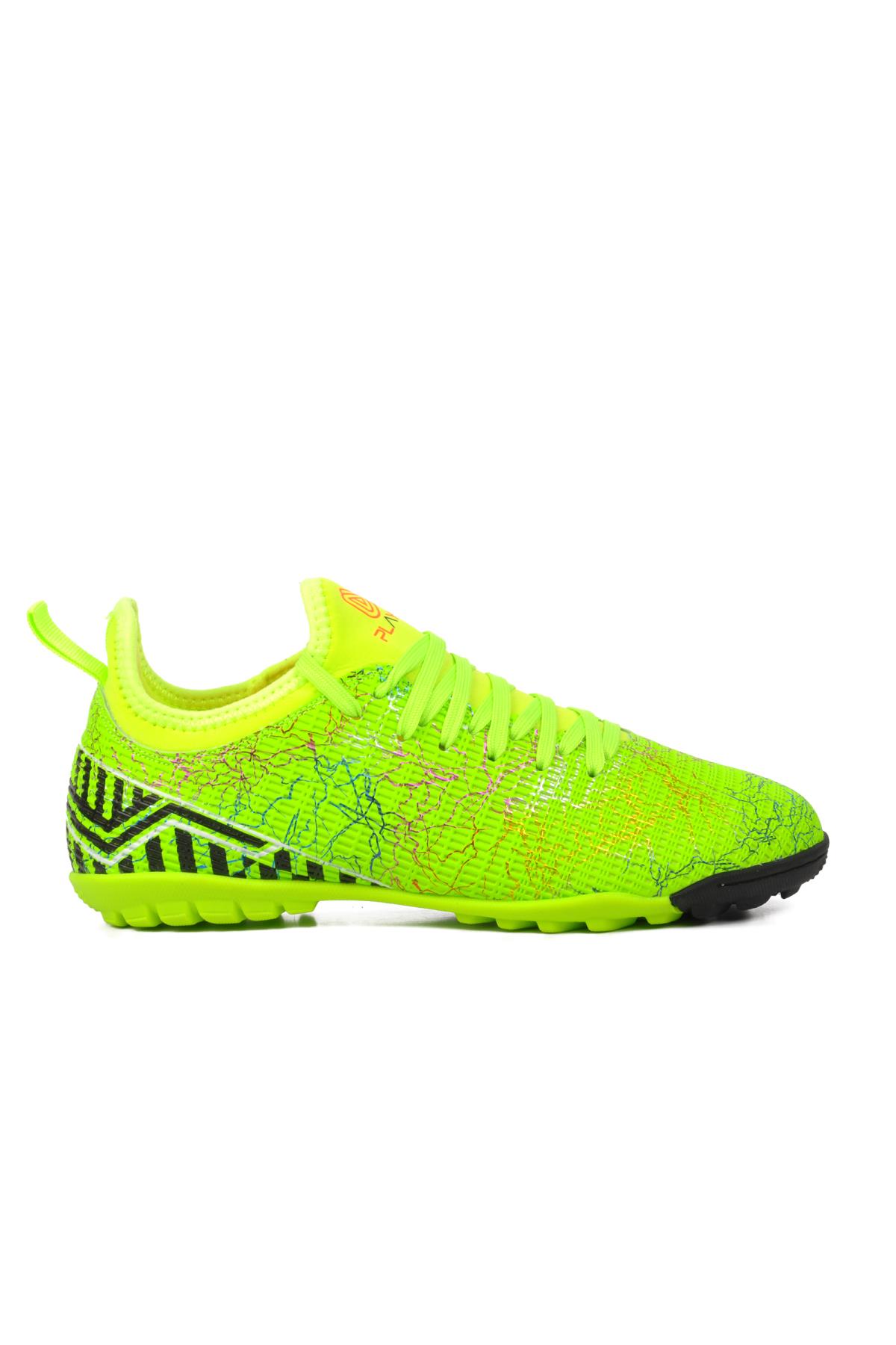 MK-241 Neon Sarı Unisex Halı Saha Ayakkabısı - Görsel 6