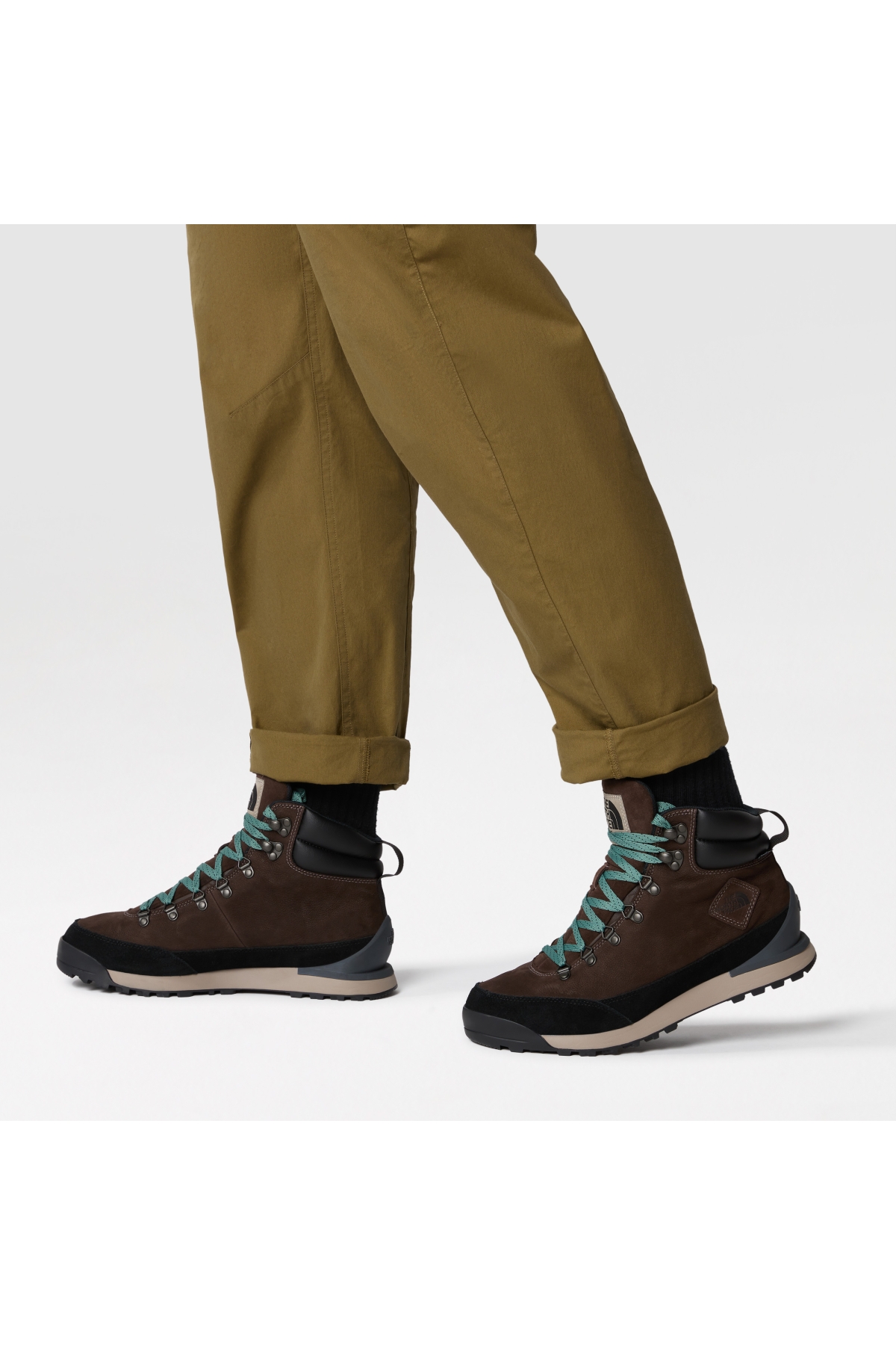 M Back-to-berkeley Iv Leather Wp Erkek Kahverengi Bot Nf0a817qzn31 - Görsel 6