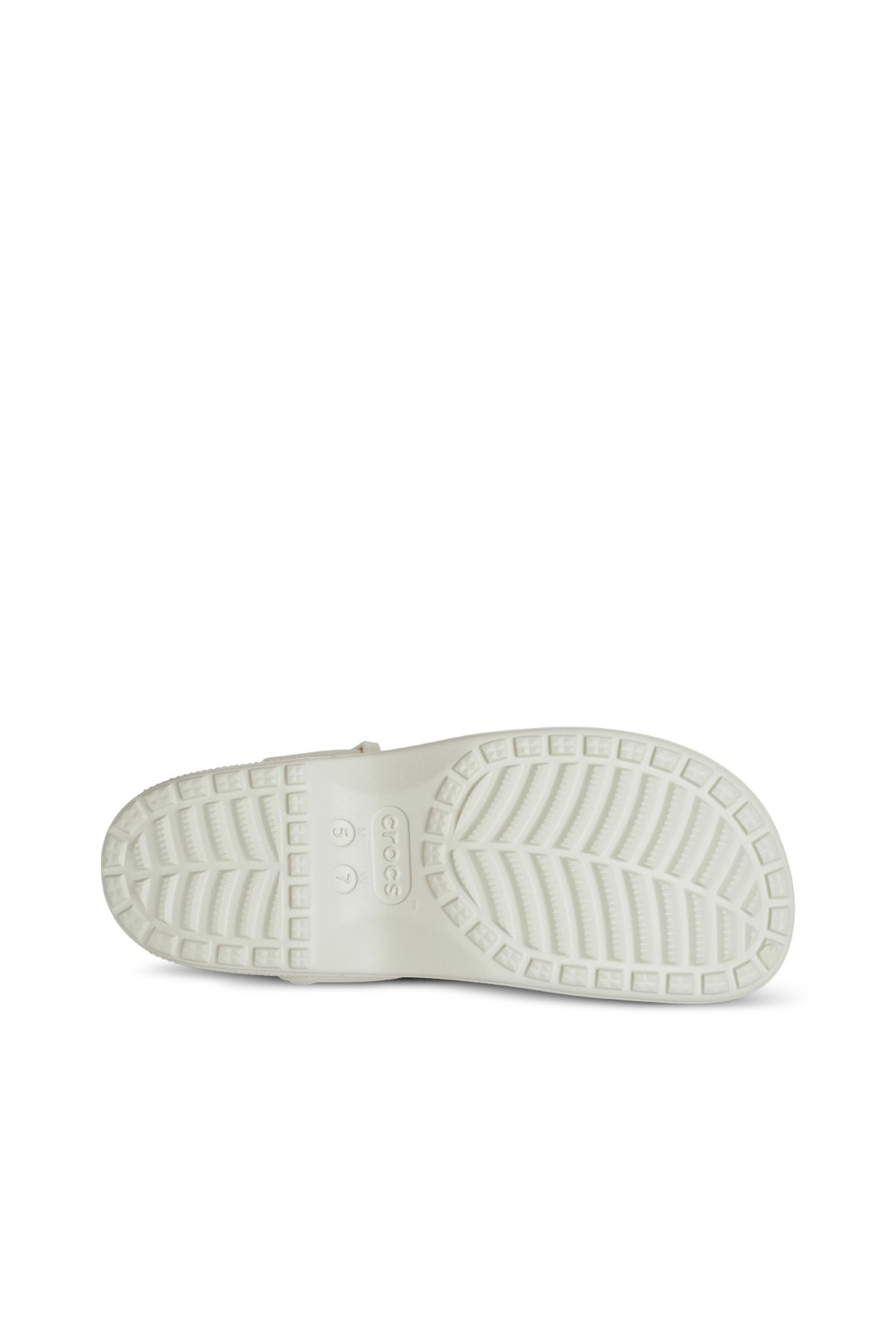 Classic Mary Jane Clog Unisex Beyaz Sandalet 210581-0hz - Görsel 6