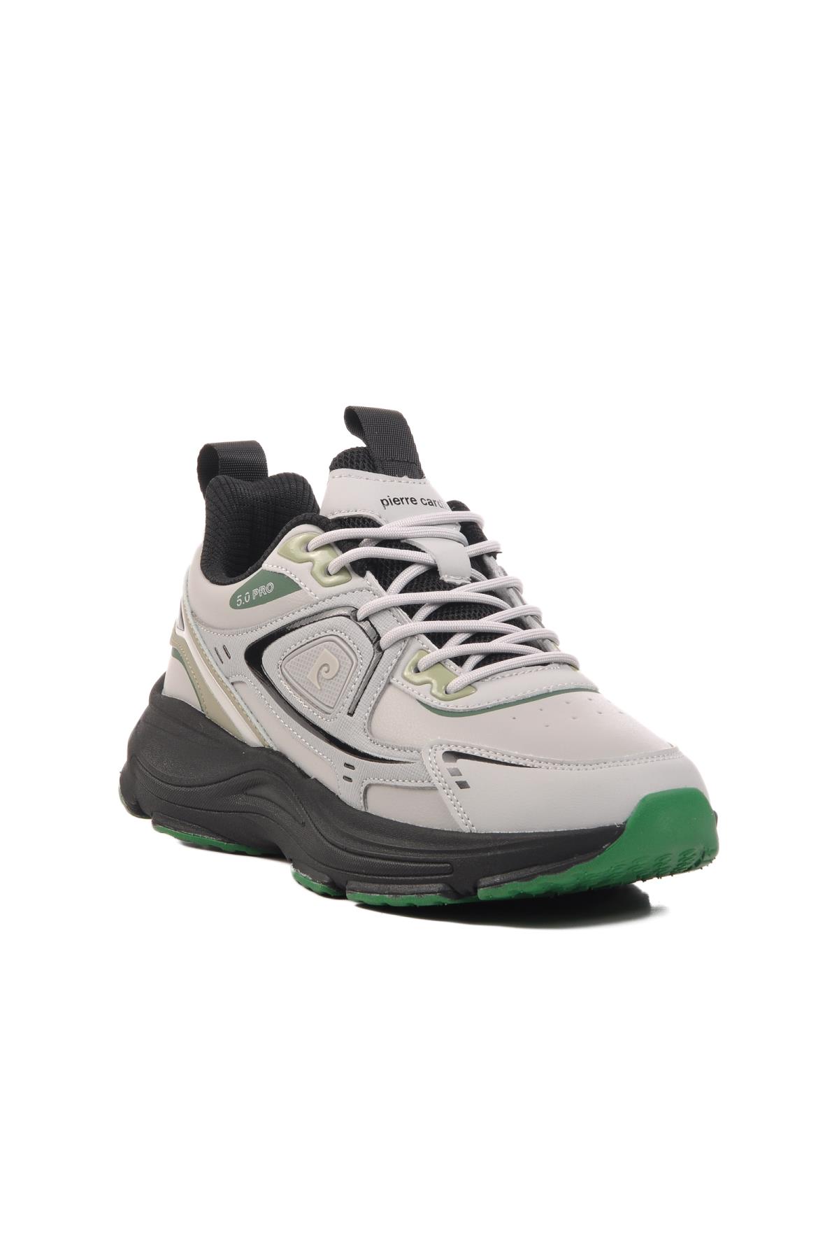 PCI-11065 Z Gri Kadın Günlük Ayakkabı Dar Kalıp - Görsel 2