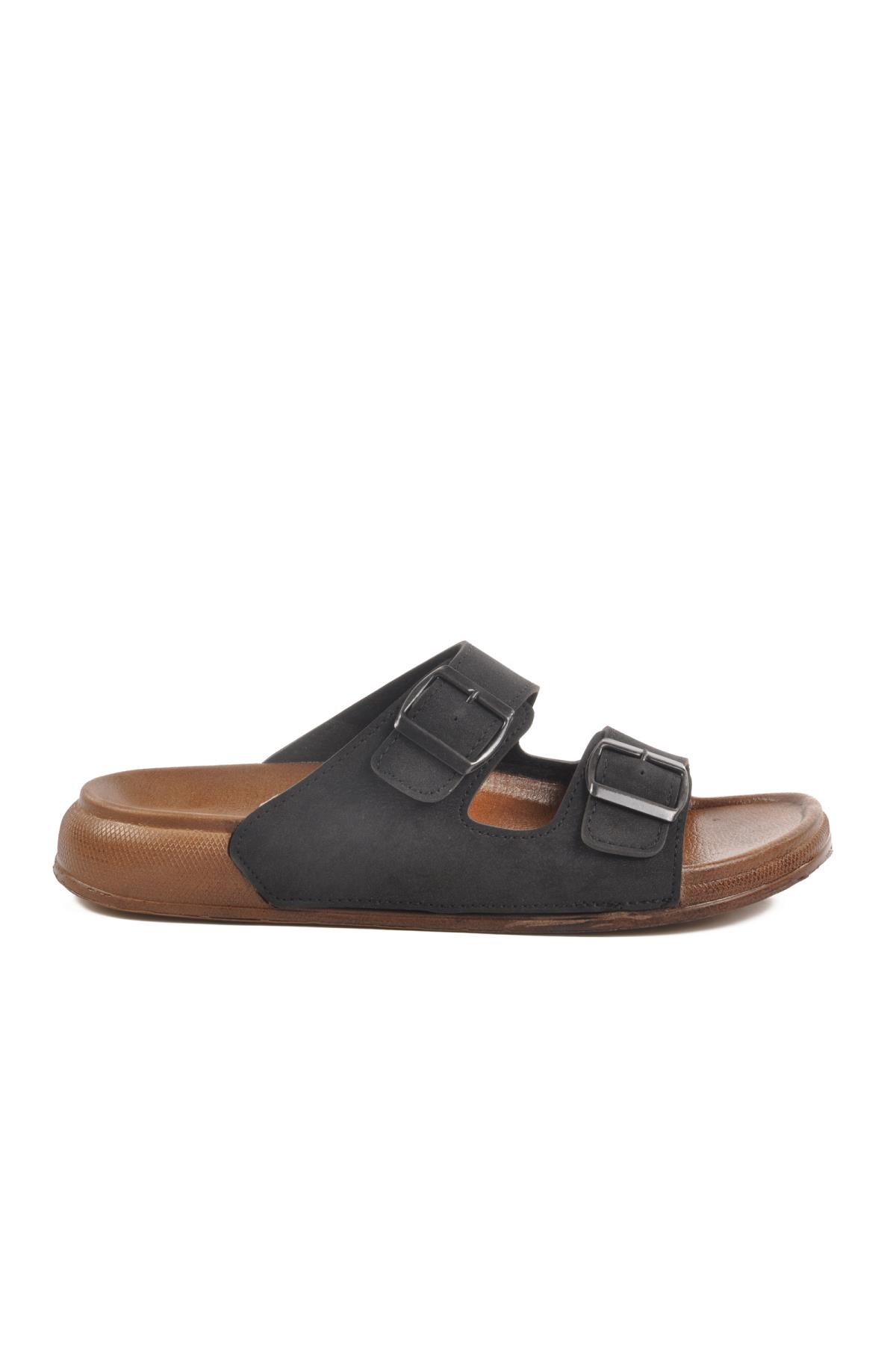 28225103 M Siyah Erkek Yazlık Terlik - Görsel 4