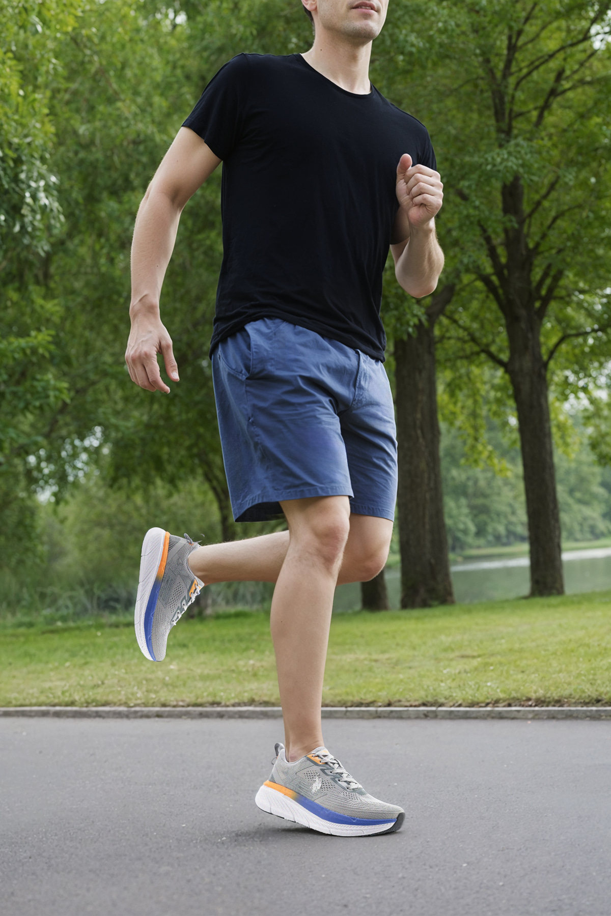 CARLOS 5FX GRI Erkek Koşu Ayakkabısı - Görsel 3