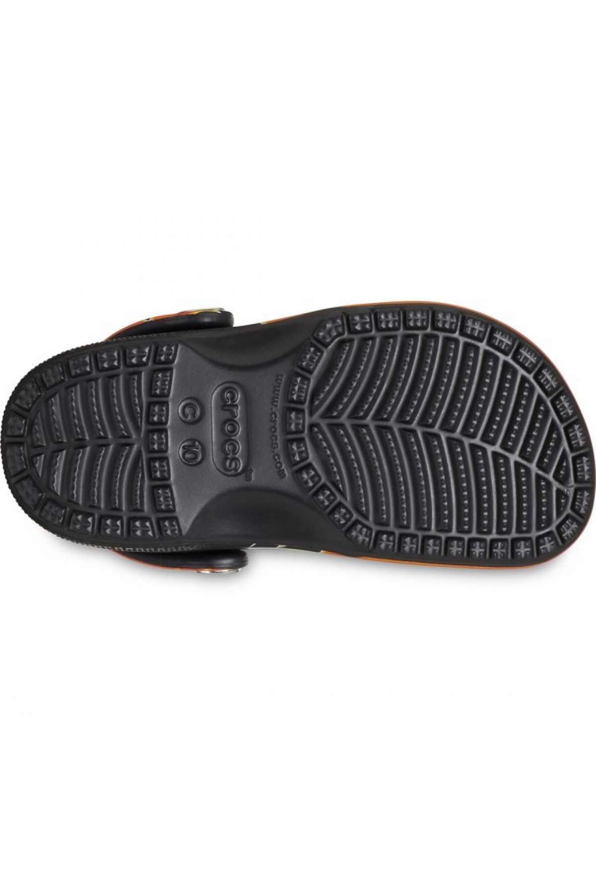 211214 Classic Flames Clog T Siyah-Kırmızı Çocuk Terlik - Görsel 6