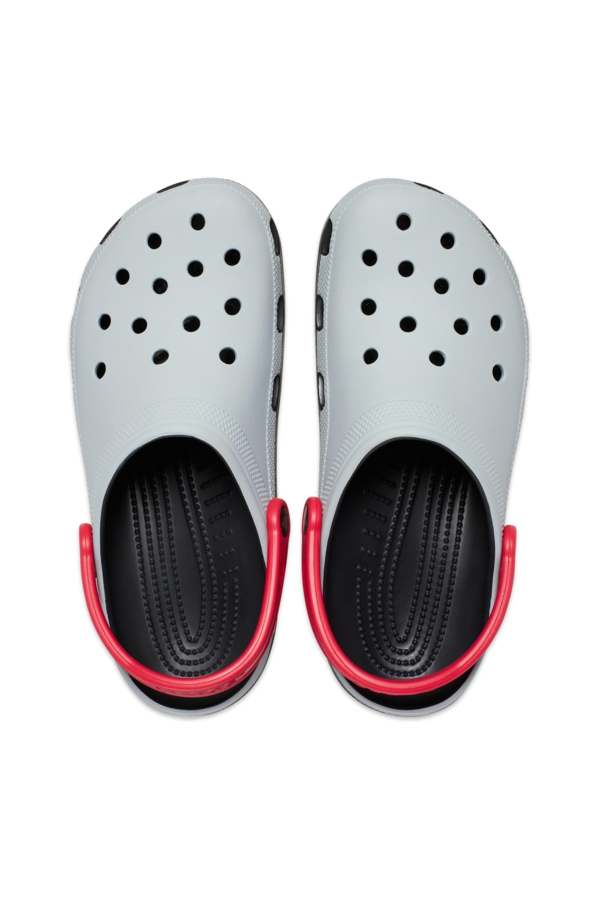 211265 Classic Retro Sport Clog T Gri-Turuncu Çocuk Terlik - Görsel 4