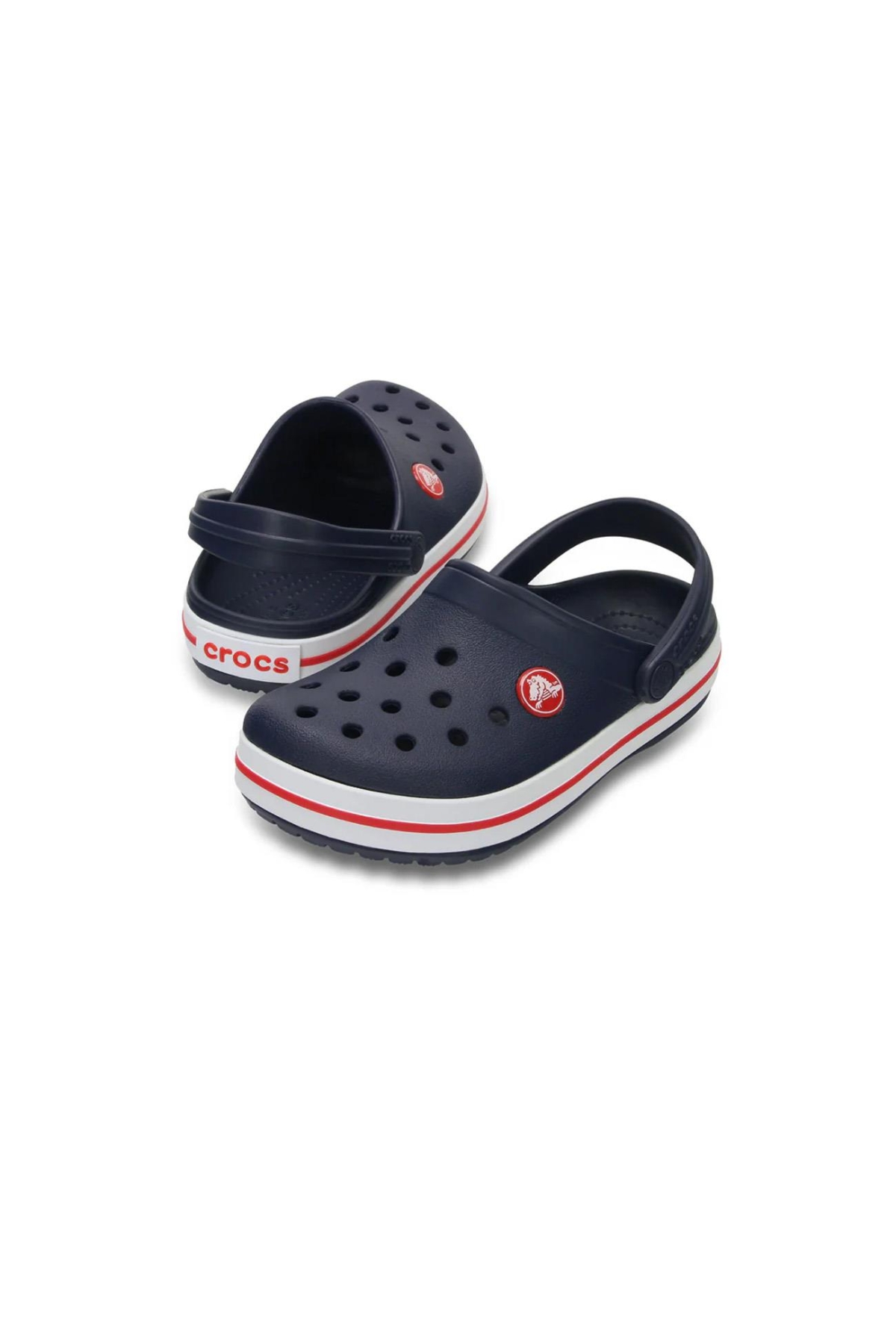 207005 Crocband Clog T Lacivert-Kırmızı - Görsel 3