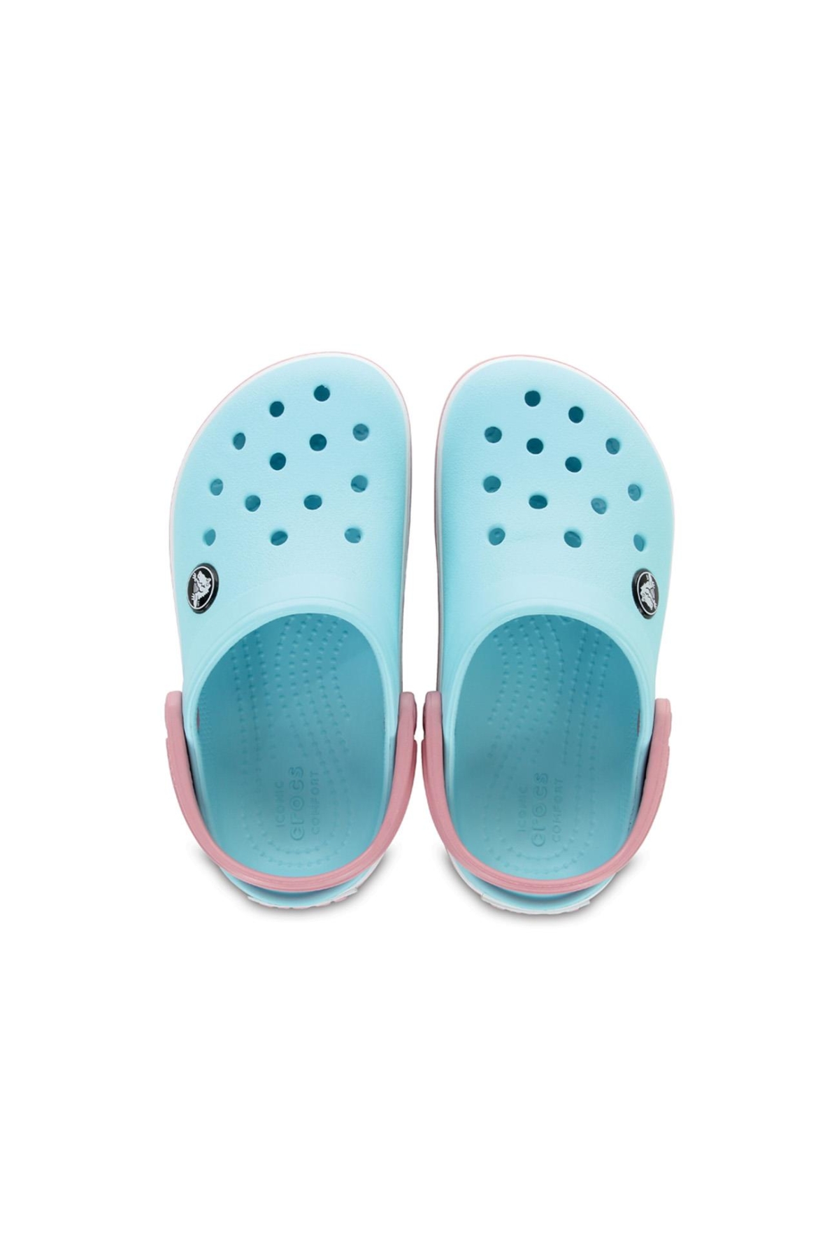 207005 Crocband Clog T Mavi Kız Çocuk Terlik - Görsel 5