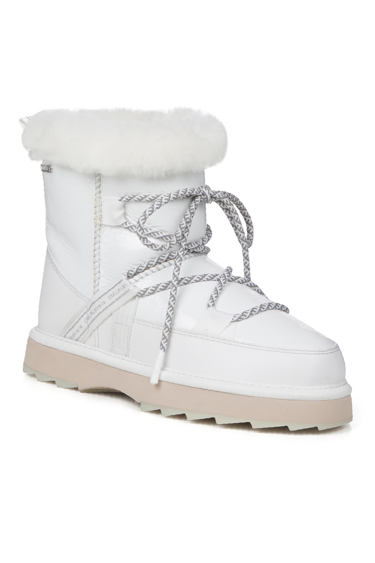 Blurred Glossy 2.0 Kadin Beyaz Bot W12905-746 - Görsel 2