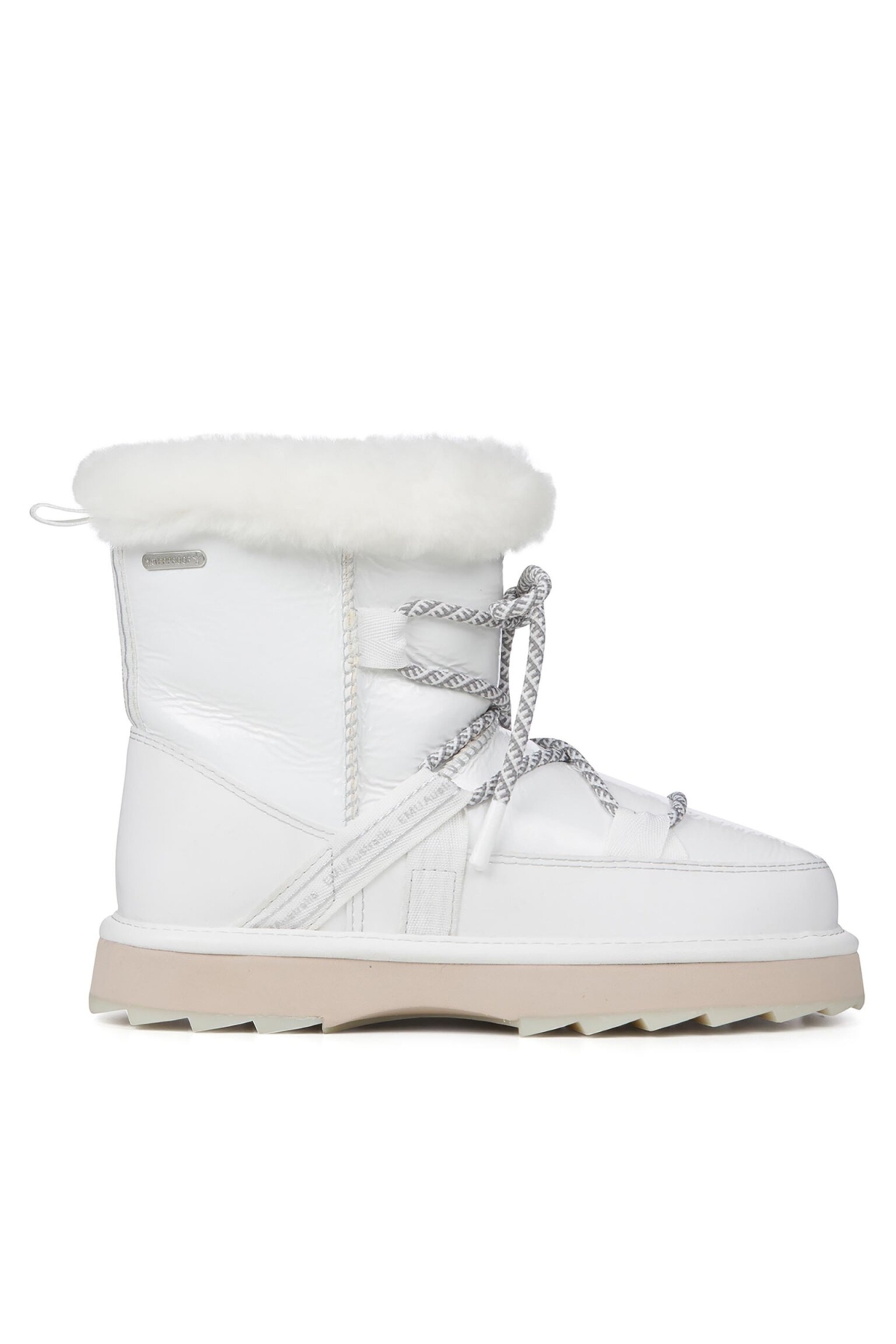 Blurred Glossy 2.0 Kadin Beyaz Bot W12905-746 - Görsel 3