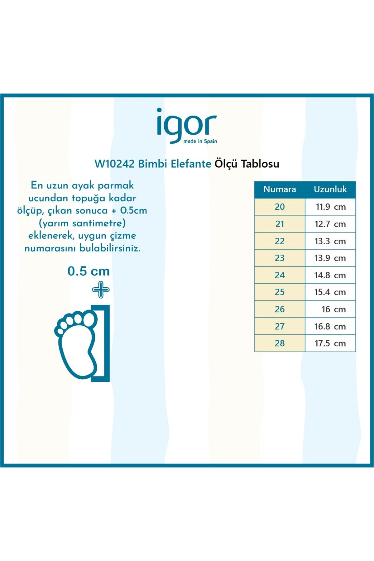 Bimbi Elefante Çocuk Mavi Bot W10242-igr047 - Görsel 5