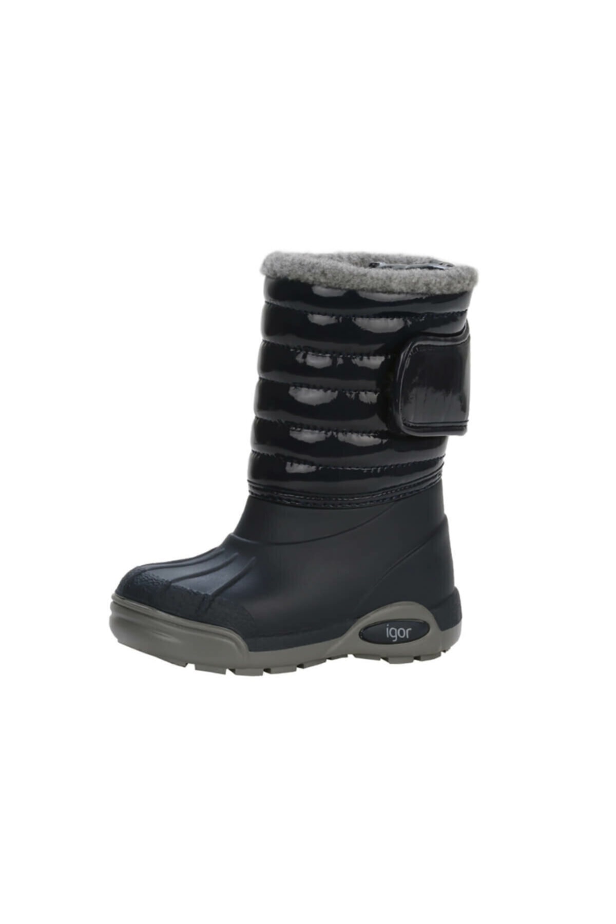 W10168 Topo Ski Charol Kadin Siyah Bot W10168-igr003 - Görsel 2