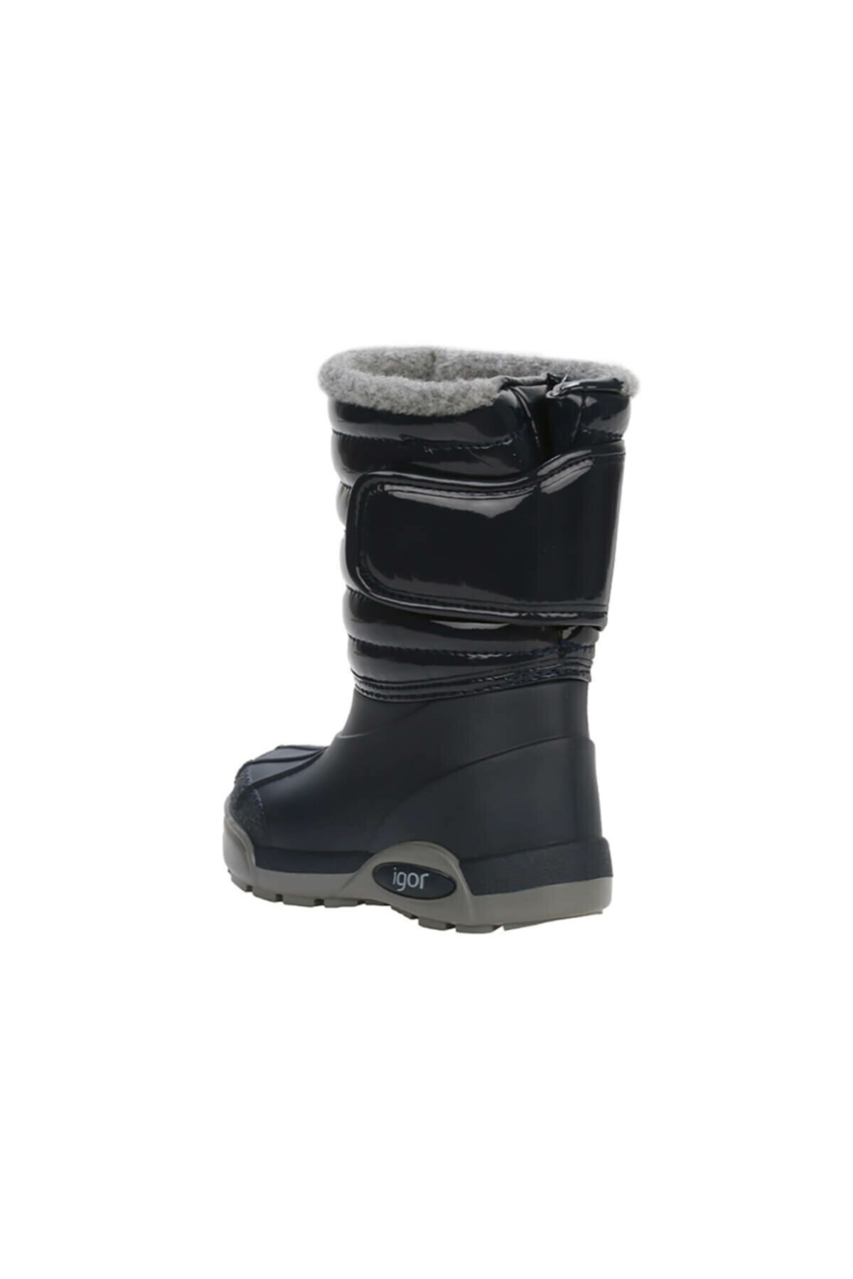 W10168 Topo Ski Charol Kadin Siyah Bot W10168-igr003 - Görsel 3